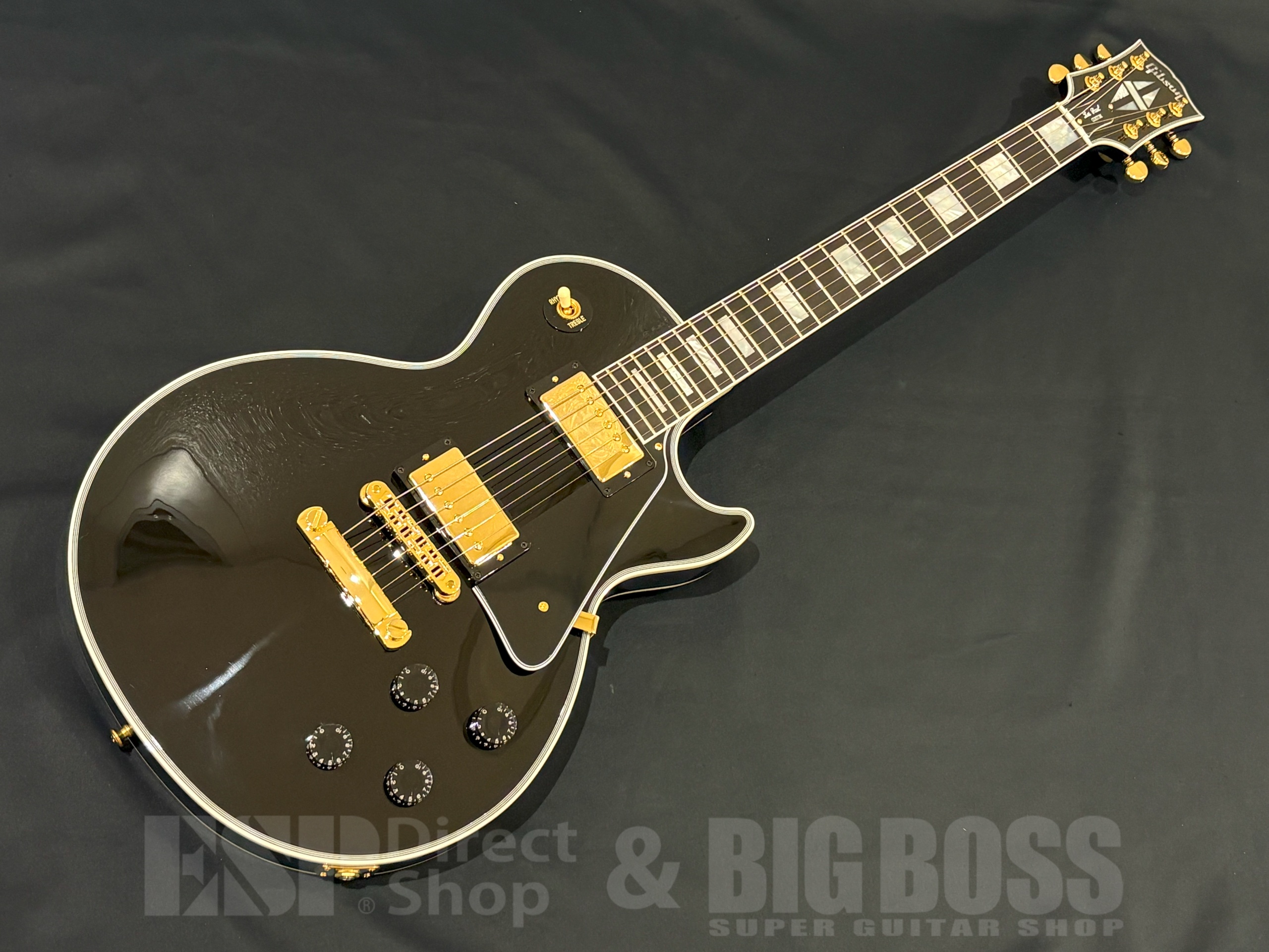 即納可能】Gibson Custom Shop Les Paul Custom w/ Ebony