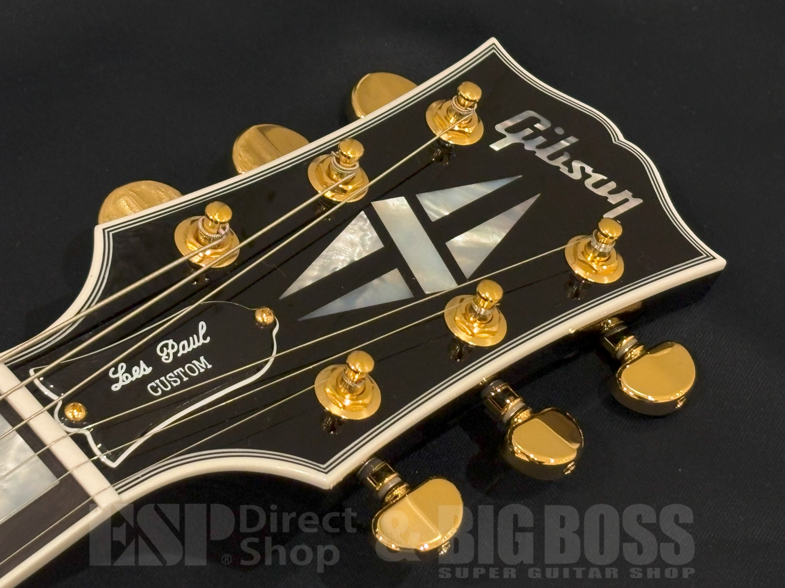 【即納可能】Gibson Custom Shop Les Paul Custom w/ Ebony Fingerboard Gloss 大阪店