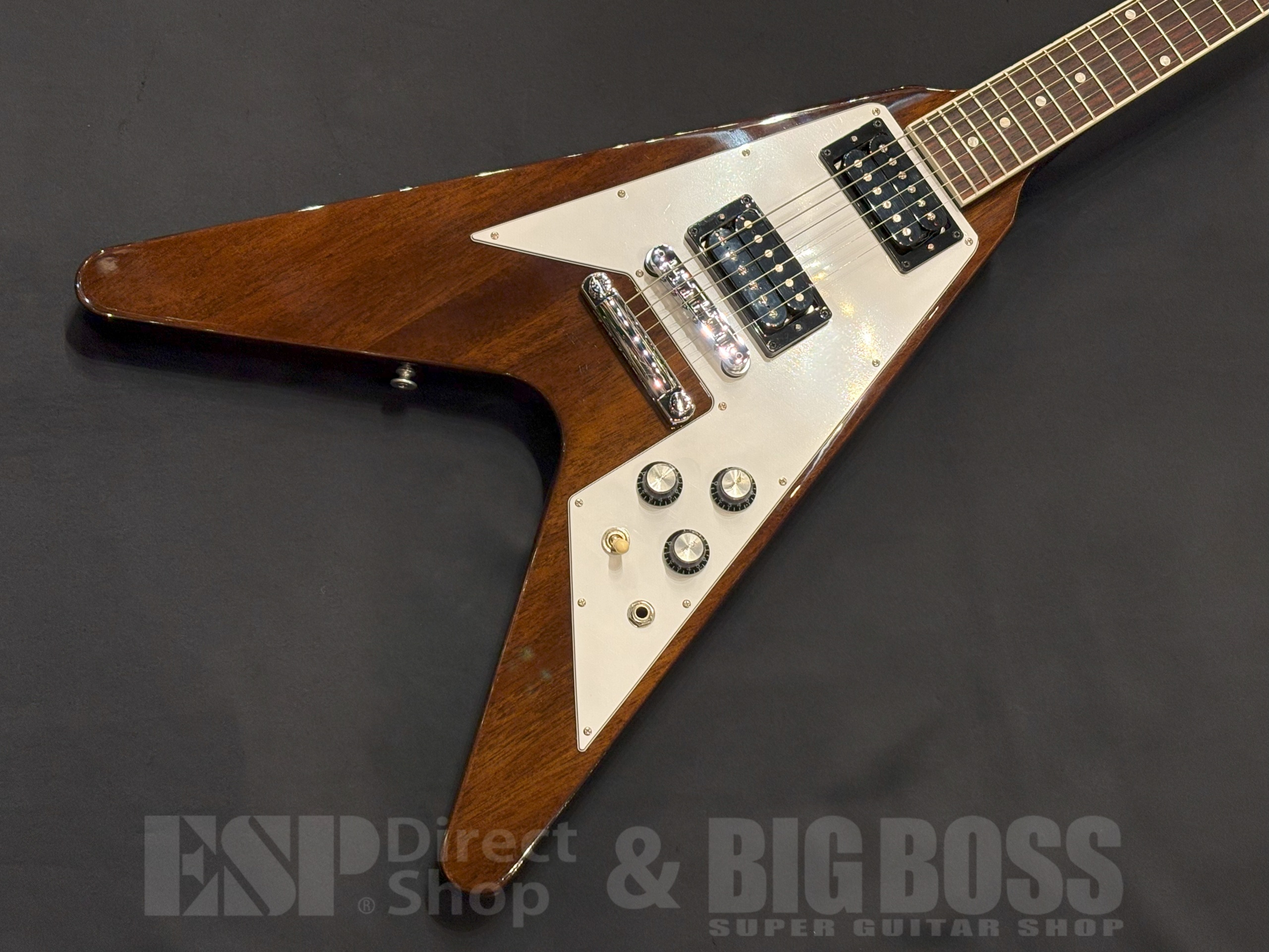 【即納可能】Gibson(ギブソン) 70s Flying V / Dark Walnut 大阪店