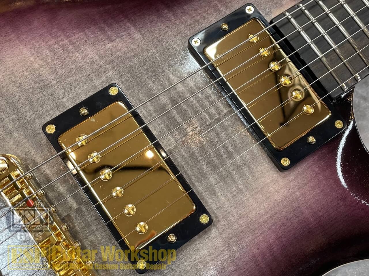 【即納可能】EDWARDS E-MYSTIQUE/See Thru Purple Sunburst GWS