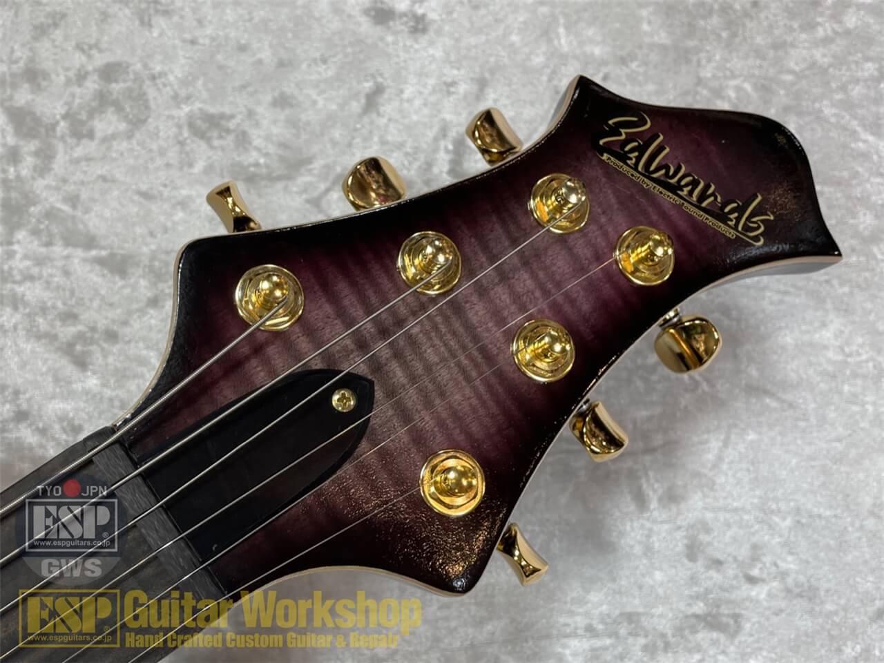 【即納可能】EDWARDS E-MYSTIQUE/See Thru Purple Sunburst GWS