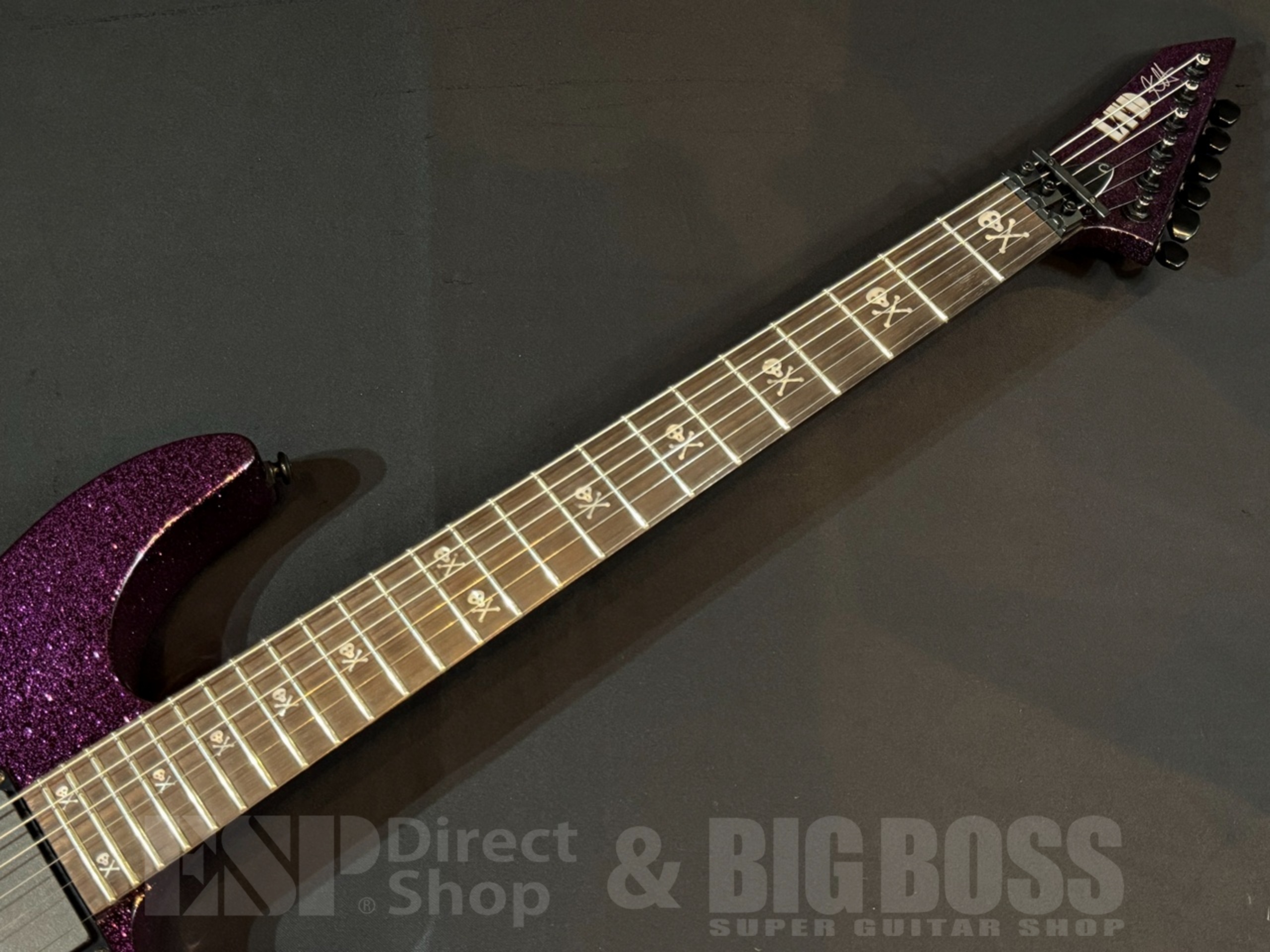 【即納可能】LTD(エルティーディー) KH-602 / Purple Sparkle (METALLICA Kirk Hammettモデル) 大阪店 - 4