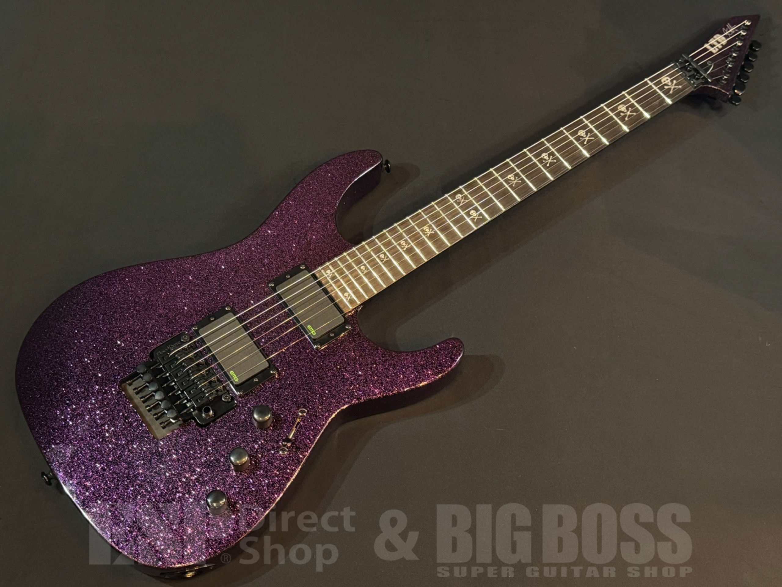 【即納可能】LTD(エルティーディー) KH-602 / Purple Sparkle (METALLICA Kirk Hammettモデル) 大阪店