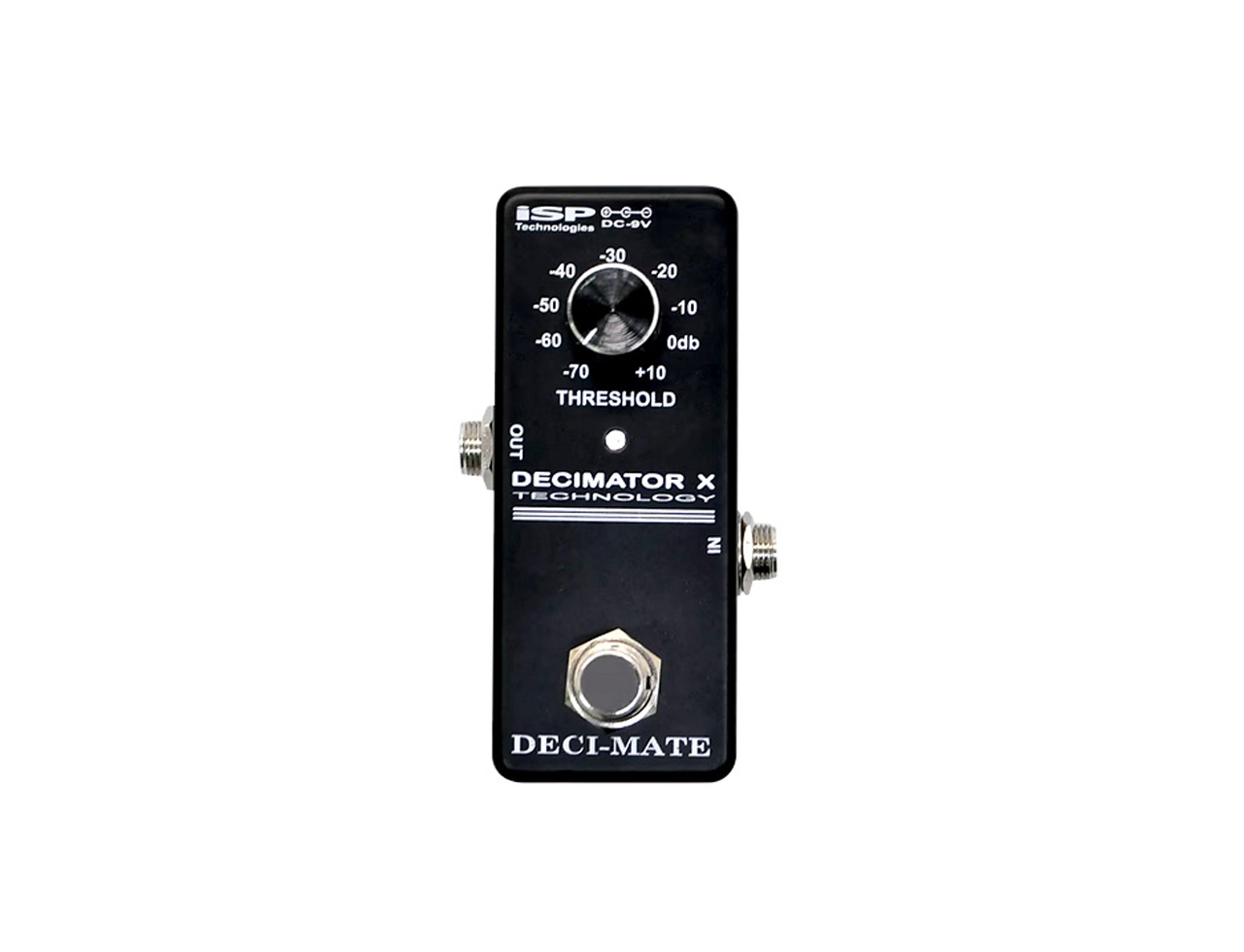 【お取寄せ商品】<br>iSP Technologies DECI-MATE MICRO DECIMATOR PEDAL <br>(ノイズリダクション)(アイエスピーテクノロジーズ)