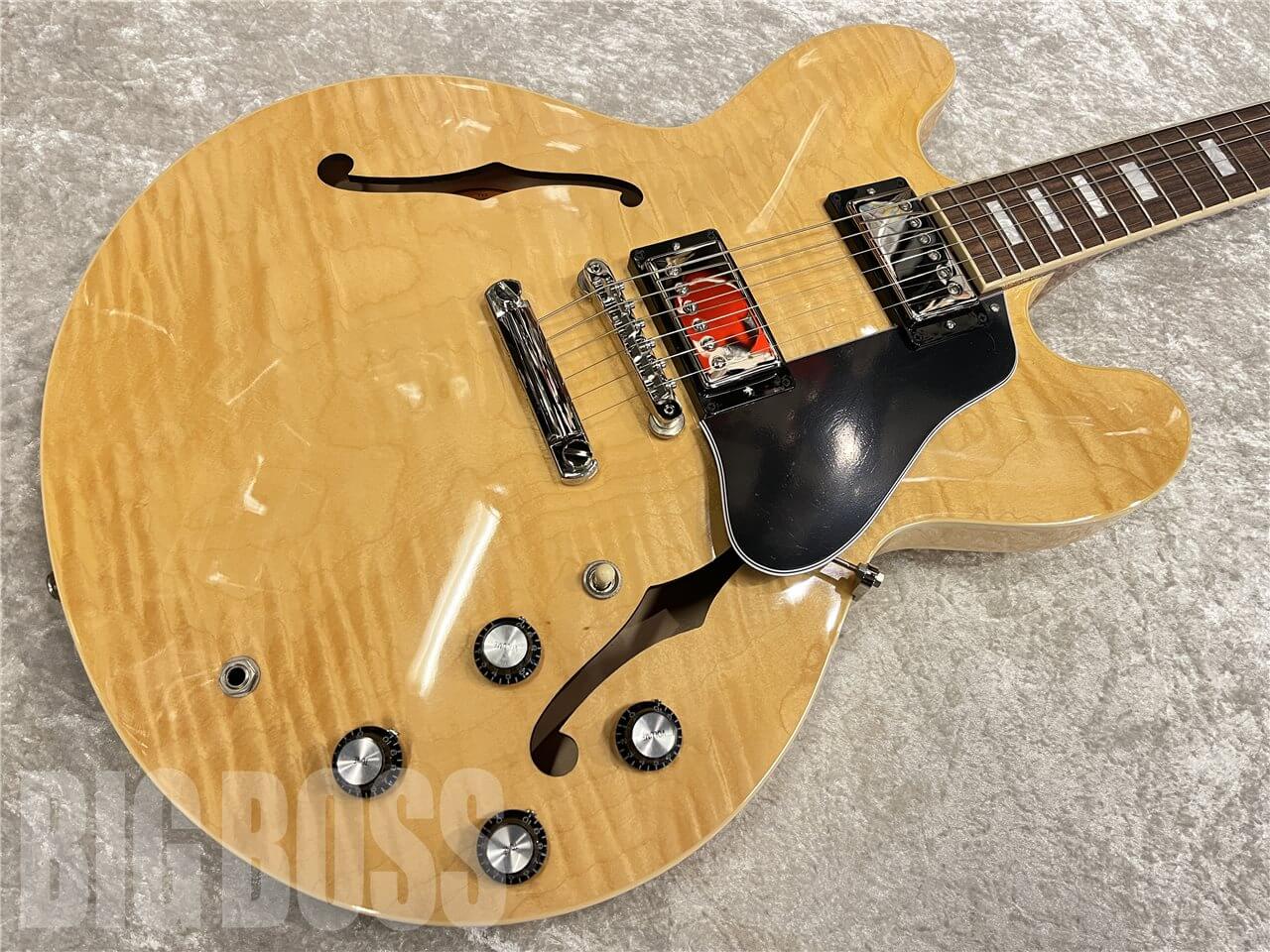 【即納可能】Gibson（ギブソン）ES-335 Figured（Antique Natural）　名古屋店