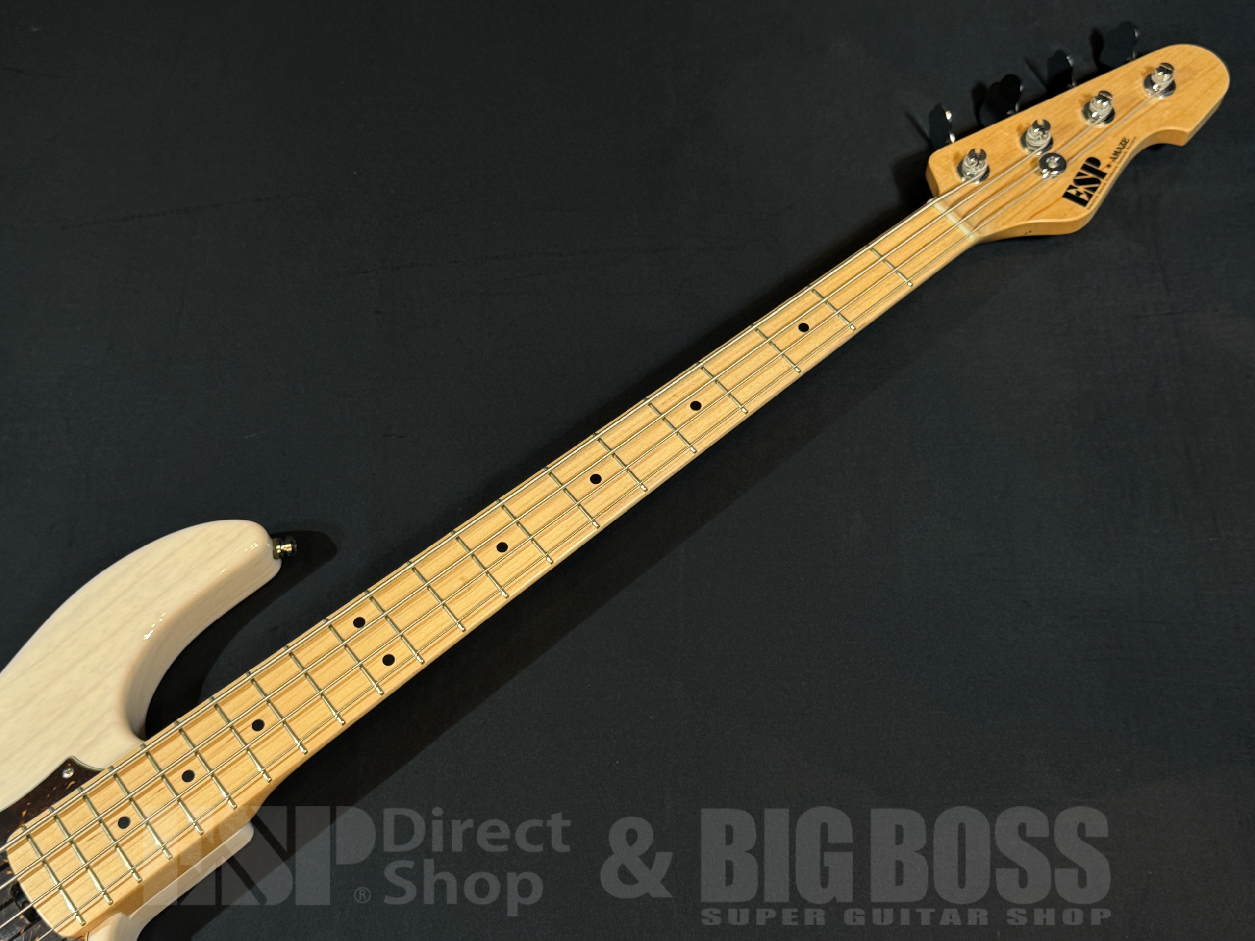 ESP AMAZE / イーエスピー 4弦ベース 即納可能】ESP(イーエスピー) AMAZE-AS / See Thru White 大阪店