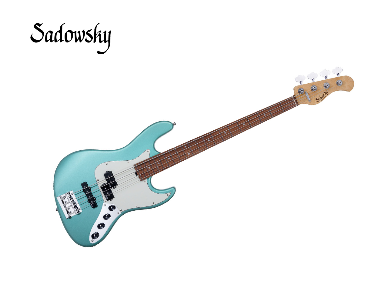 【お取寄せ商品】Sadowsky(サドウスキー) MetroExpress MX21 HP4 Morado Fingerboard/ Sage Green Metallic