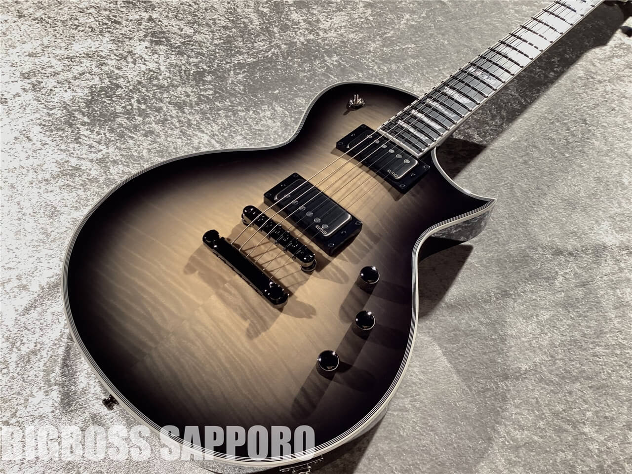 【即納可能】E-II(イーツー) EC FM FT EMG (Black Natural Burst) 札幌店