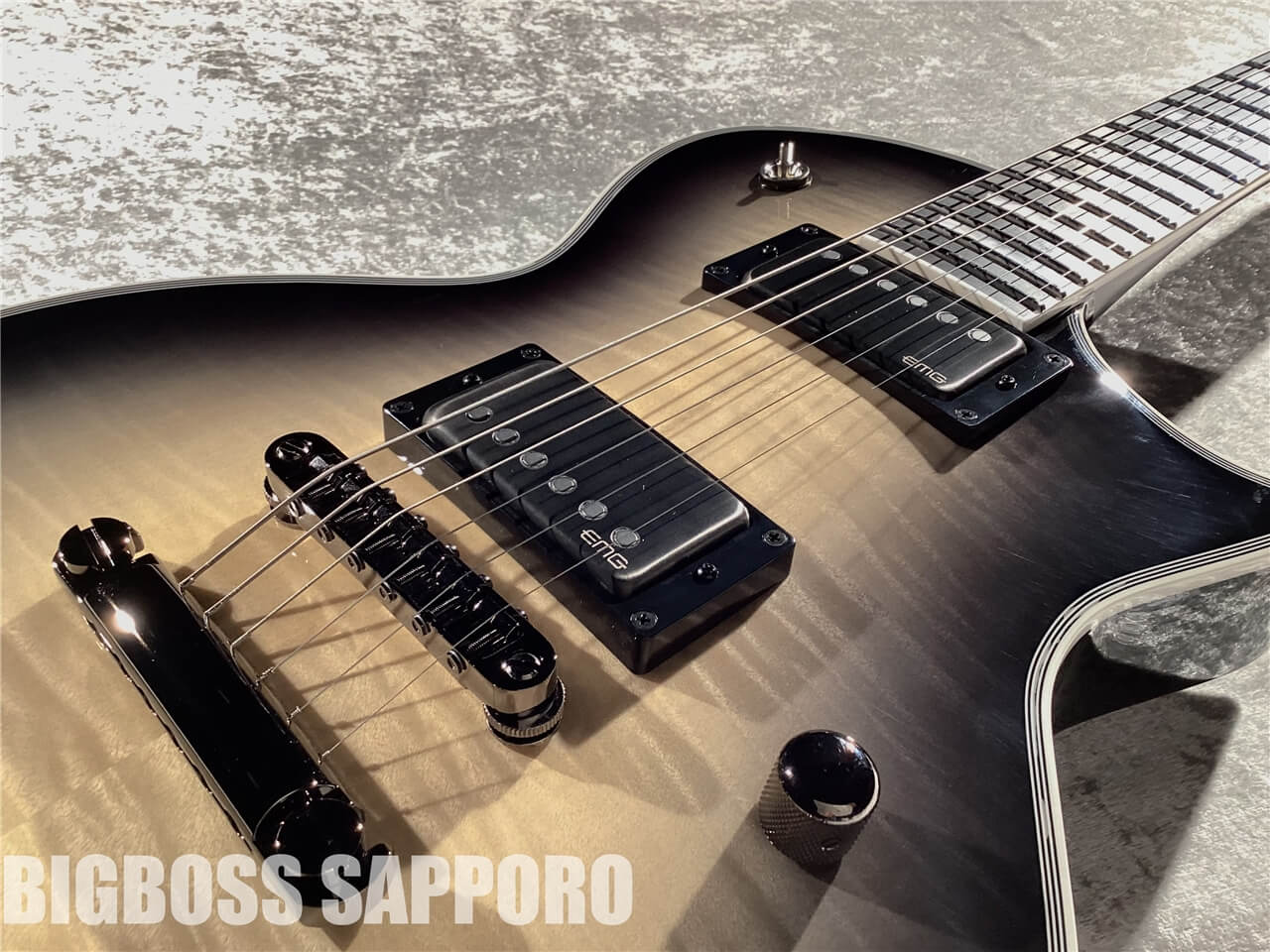 【即納可能】E-II(イーツー) EC FM FT EMG (Black Natural Burst) 札幌店