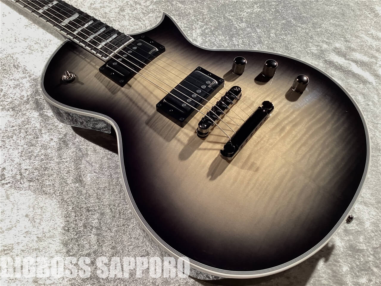 【即納可能】E-II(イーツー) EC FM FT EMG (Black Natural Burst) 札幌店