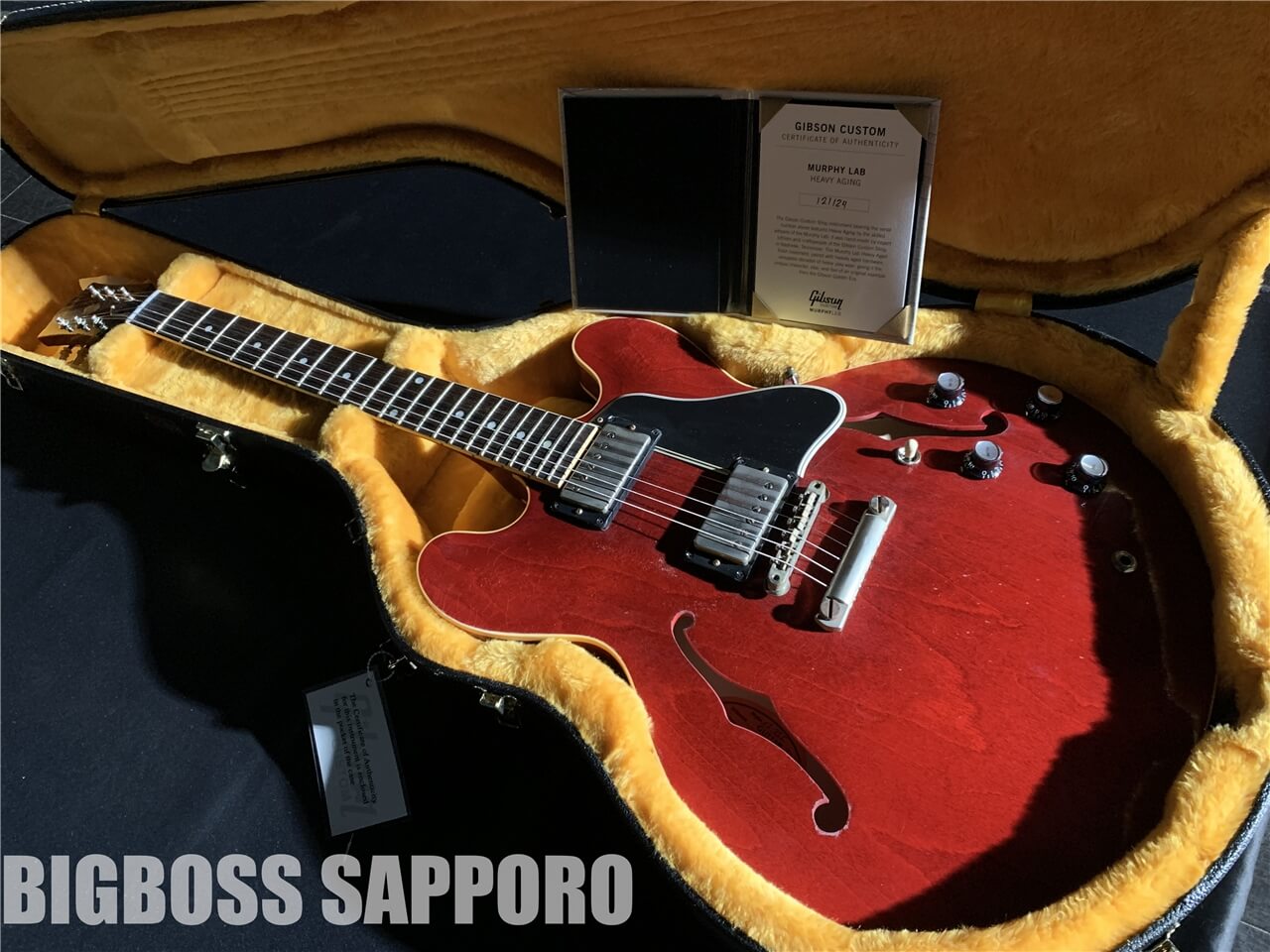 【即納可能】Gibson(ギブソン) Custom Shop Murphy Lab 1961 ES-335 Sixties Cherry Heavy Aged 札幌店