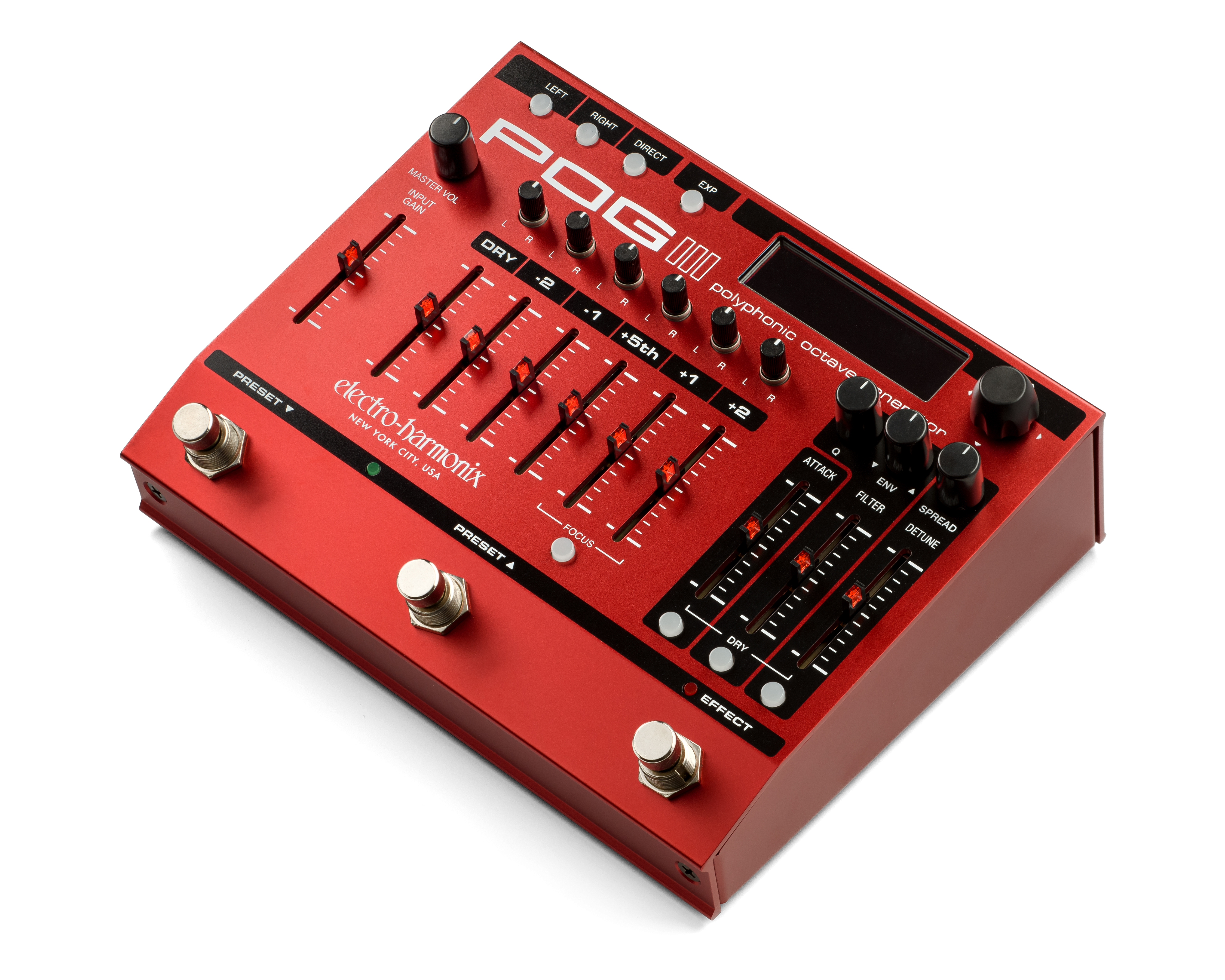 【お取寄せ商品】<br>Electro-Harmonix POG3 Polyphonic Octave Generator<br>(オクターバー)(エレクトロハーモニックス)