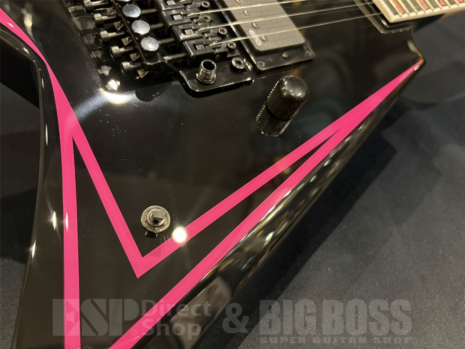【即納可能】EDWARDS(エドワーズ) E-ALEXI PINK SAWTOOTH / Black with Pink Pin Stripe 京都店 - 3