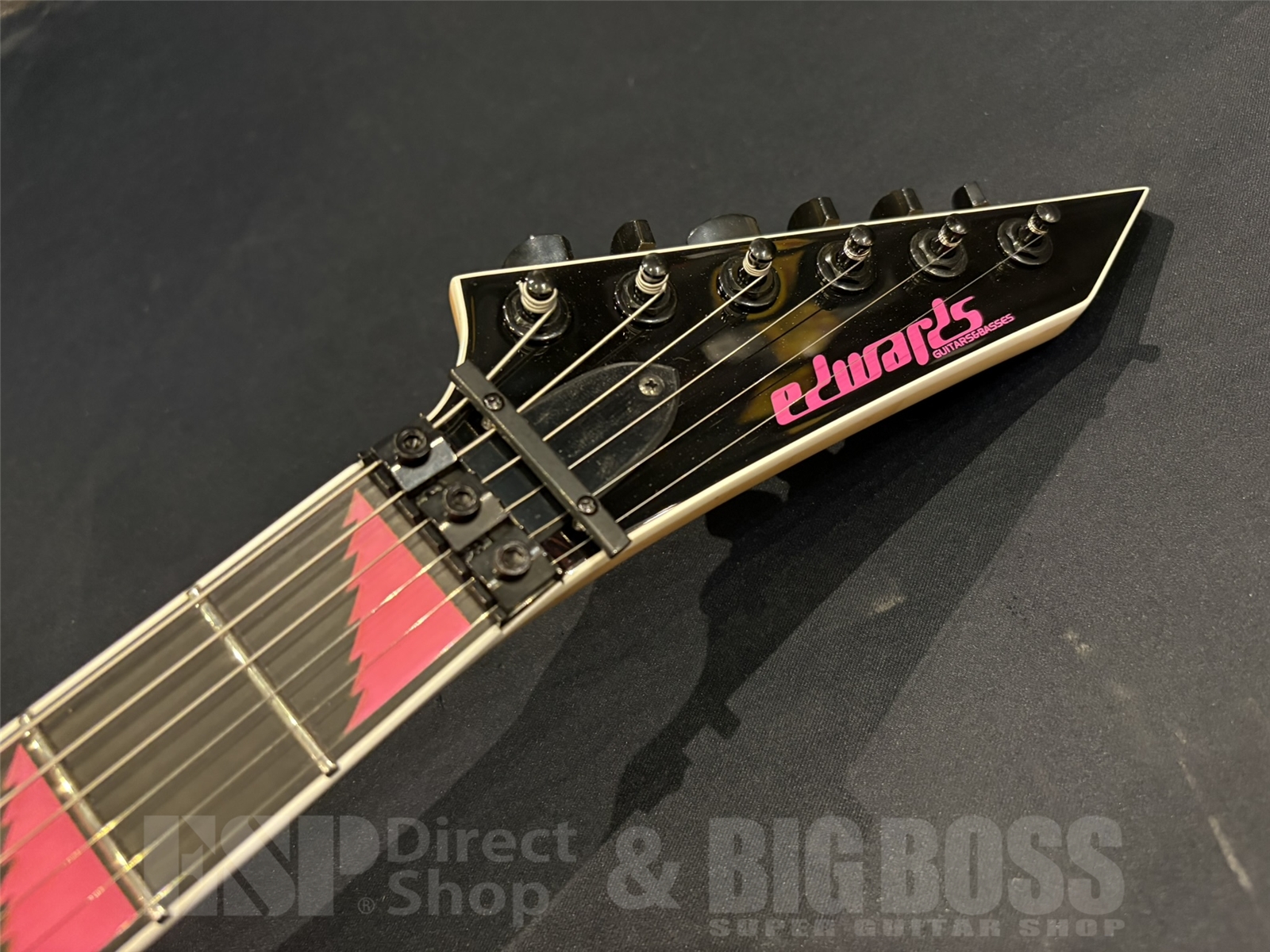 【即納可能】EDWARDS(エドワーズ) E-ALEXI PINK SAWTOOTH / Black with Pink Pin Stripe 京都店 - 6