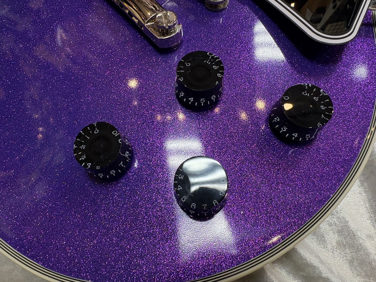 【USED/即納可能】Epiphone IGC Les Paul Custom /Amethyst Sparkle  　GWS - 7