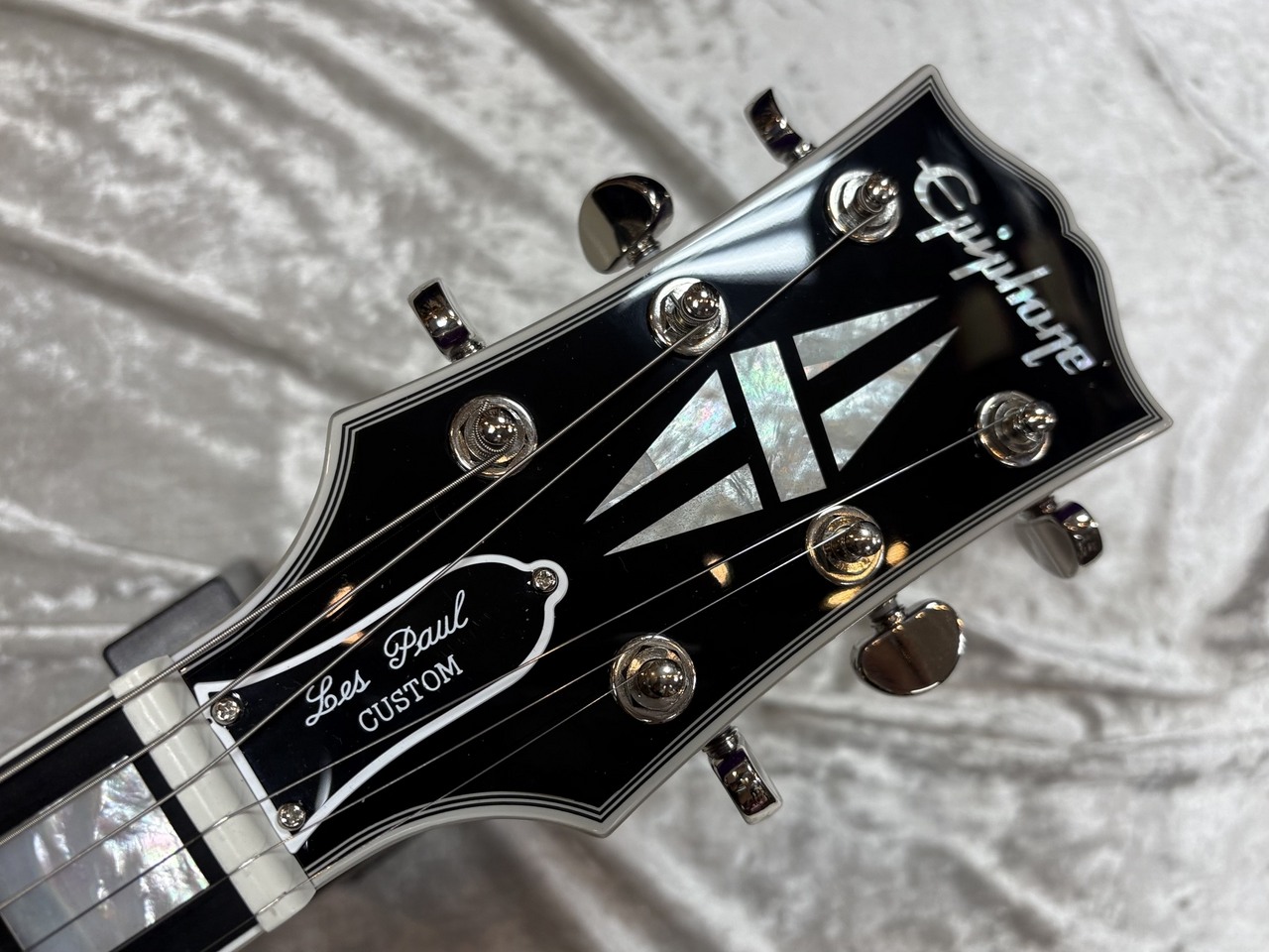 【USED/即納可能】Epiphone IGC Les Paul Custom /Amethyst Sparkle  　GWS - 4