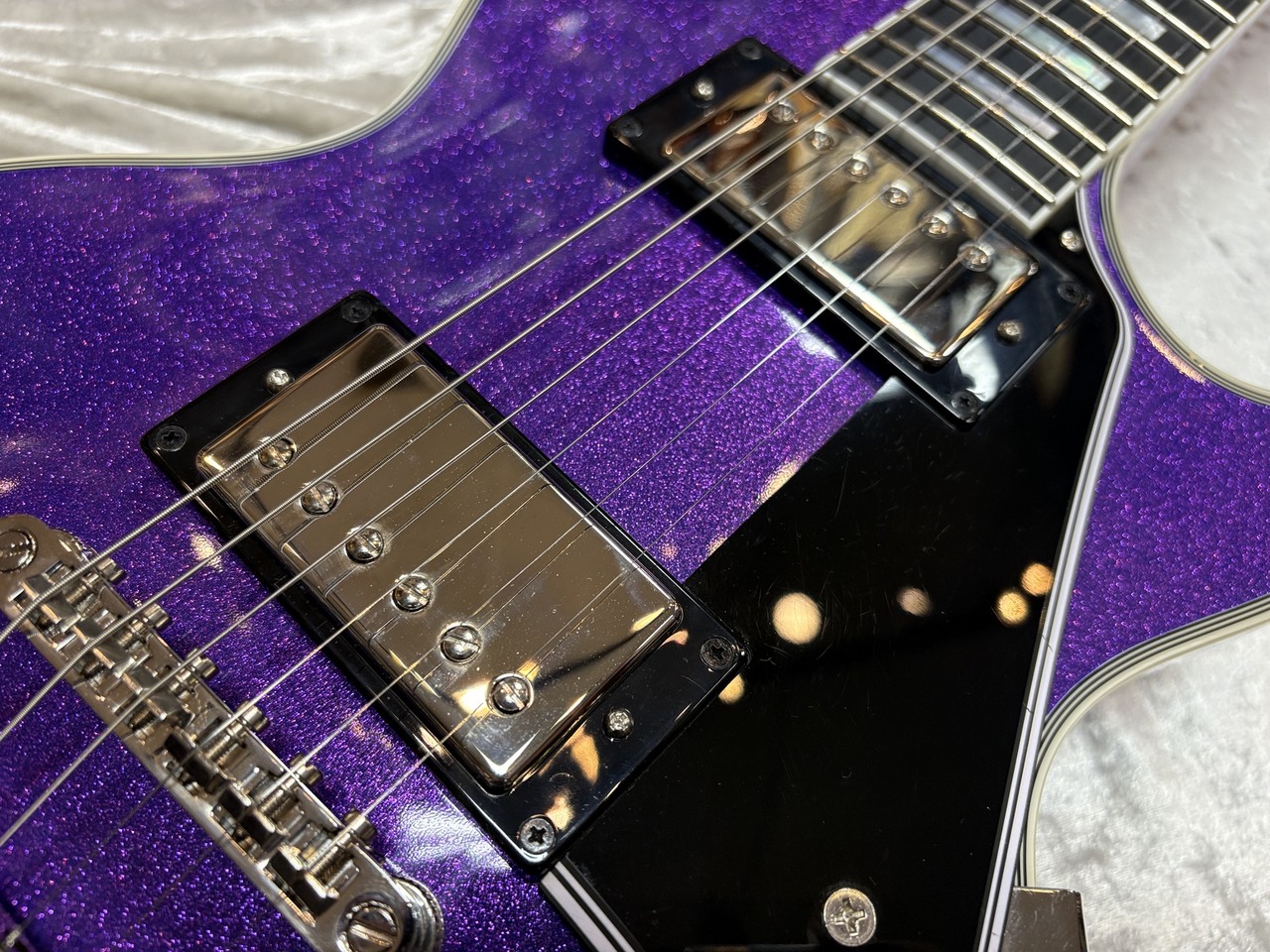 【USED/即納可能】Epiphone IGC Les Paul Custom /Amethyst Sparkle  　GWS - 6