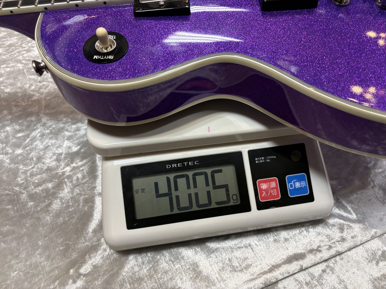 【USED/即納可能】Epiphone IGC Les Paul Custom /Amethyst Sparkle  　GWS - 11