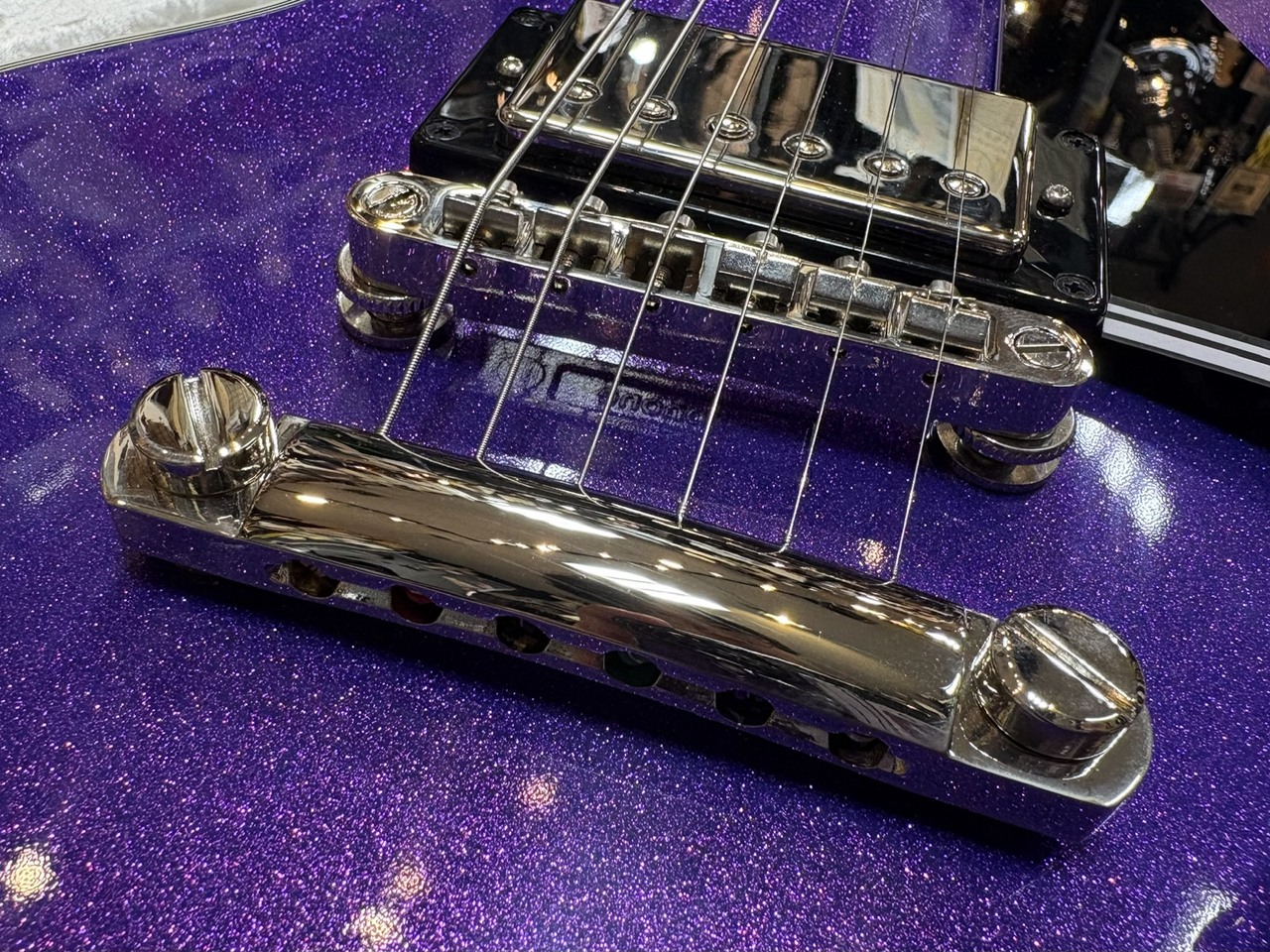 【USED/即納可能】Epiphone IGC Les Paul Custom /Amethyst Sparkle  　GWS - 5