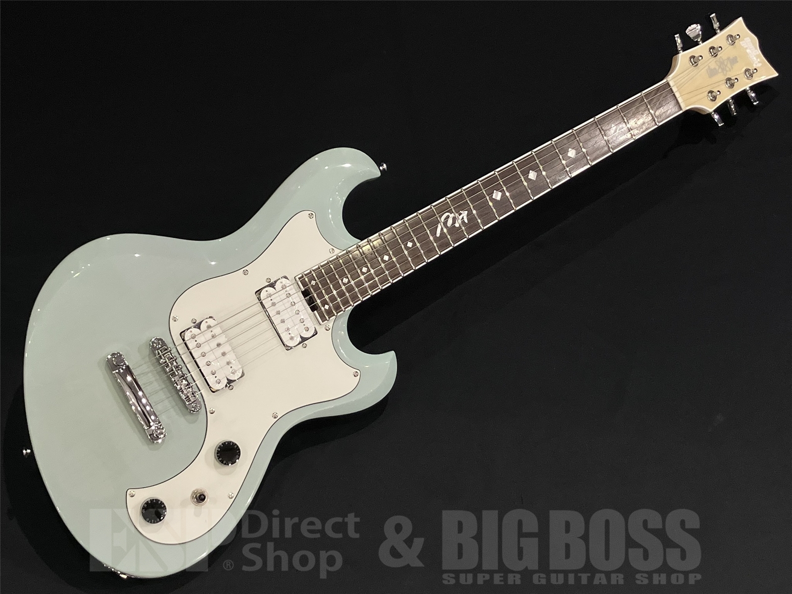 【USED/即納可能】【ESP×バンドリ！ ガールズバンドパーティ！ コラボレーション】BanG Dream!(バンドリ！)ULTRATONE Anon / See Thru Surf Green 京都店