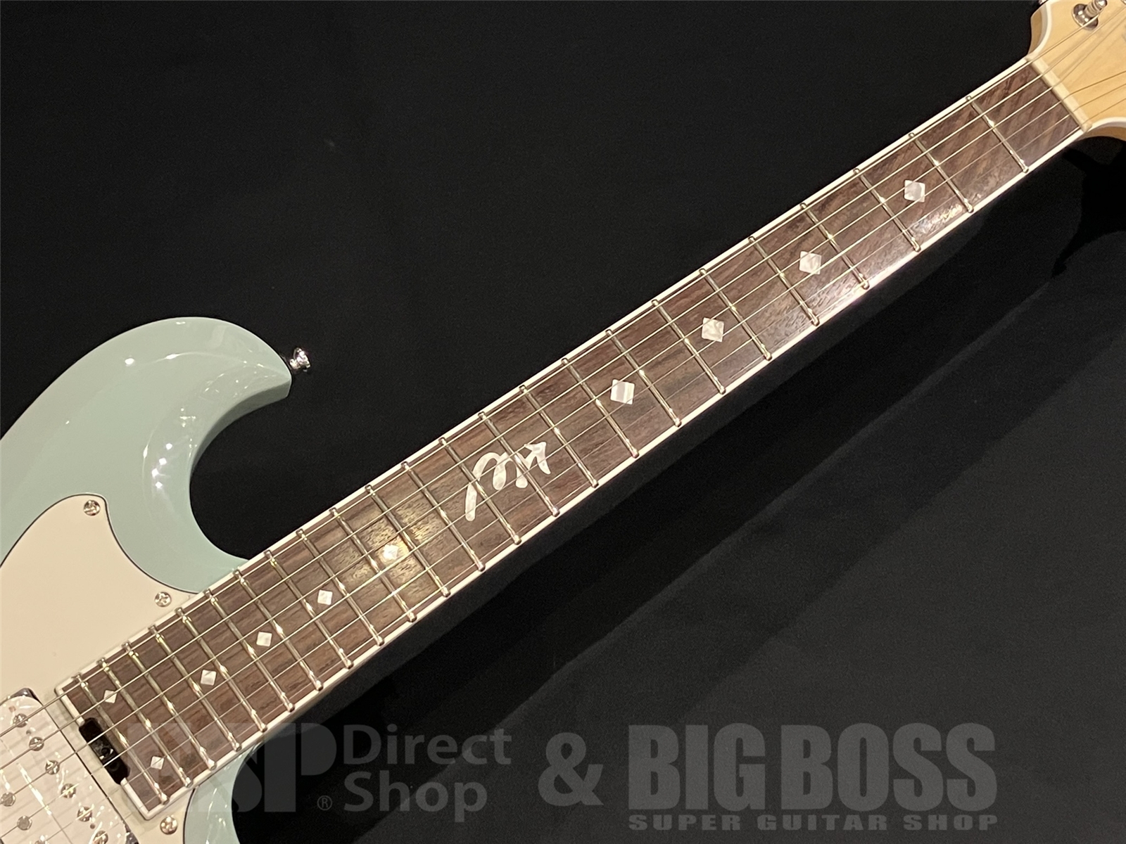 【USED/即納可能】【ESP×バンドリ！ ガールズバンドパーティ！ コラボレーション】BanG Dream!(バンドリ！)ULTRATONE Anon / See Thru Surf Green 京都店 - 6