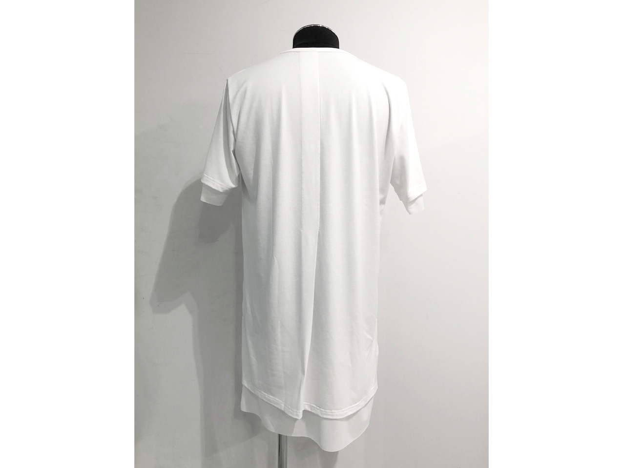 【期間限定受注販売】kiryuyrik featuring TAKAMIZAWA TOSHIHIKO Layered V NeckT-Shirt / White