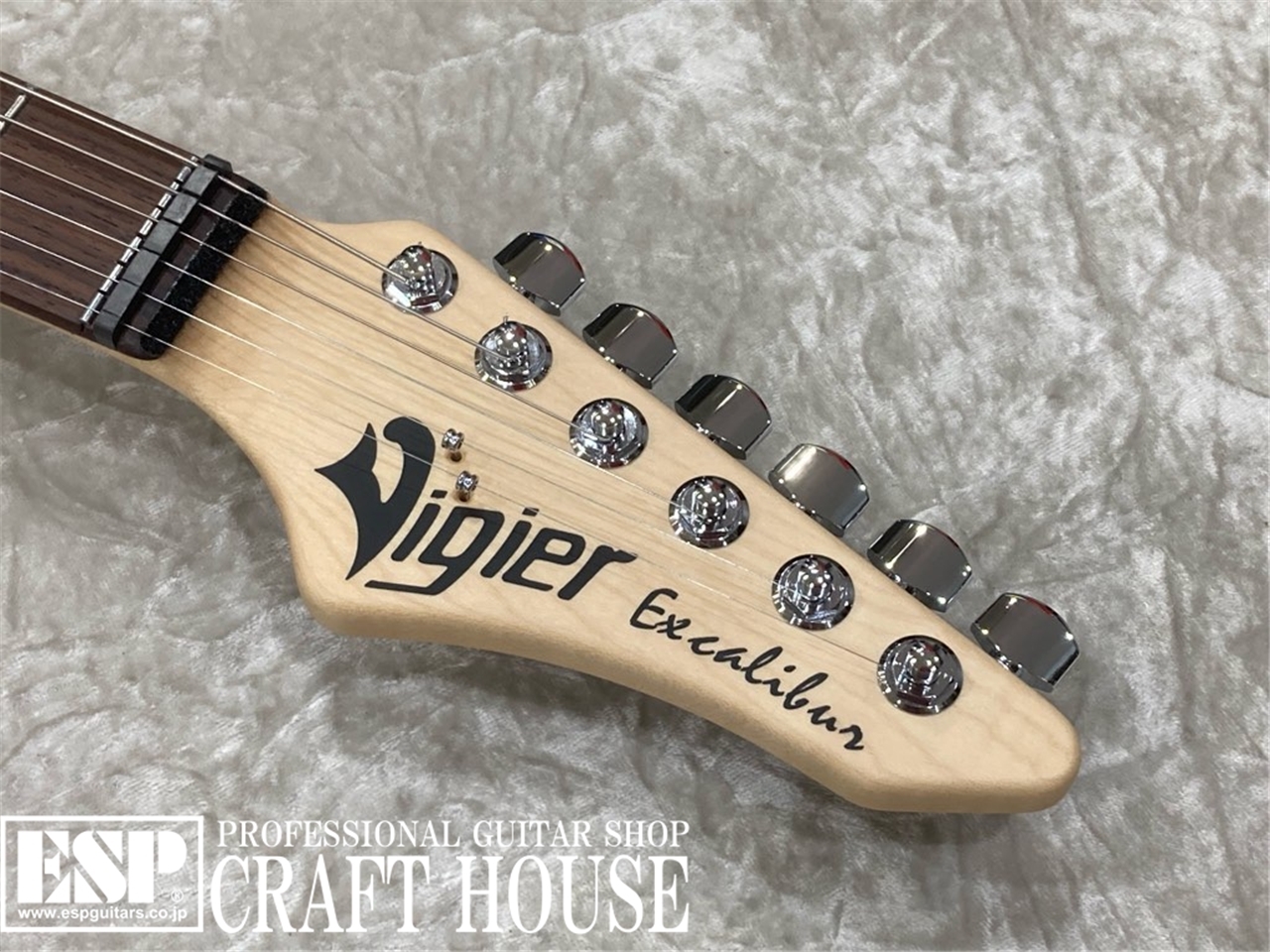 【即納可能】Vigier Guitars RART Excalibur Supra HSH VE6-CVS1 / #19 / Velours Noir 渋谷店