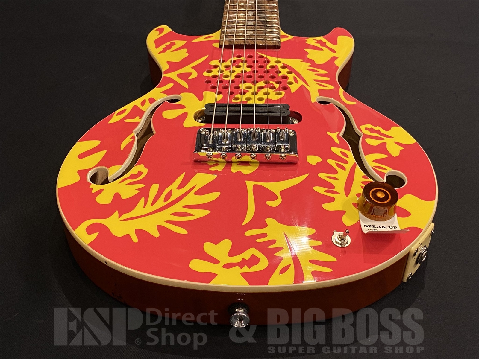 【USED/即納可能】Woodstics Guitars(ウッドスティックギターズ) WS-MINI ALOHA / PINK & YELLOW ALOHA 京都店