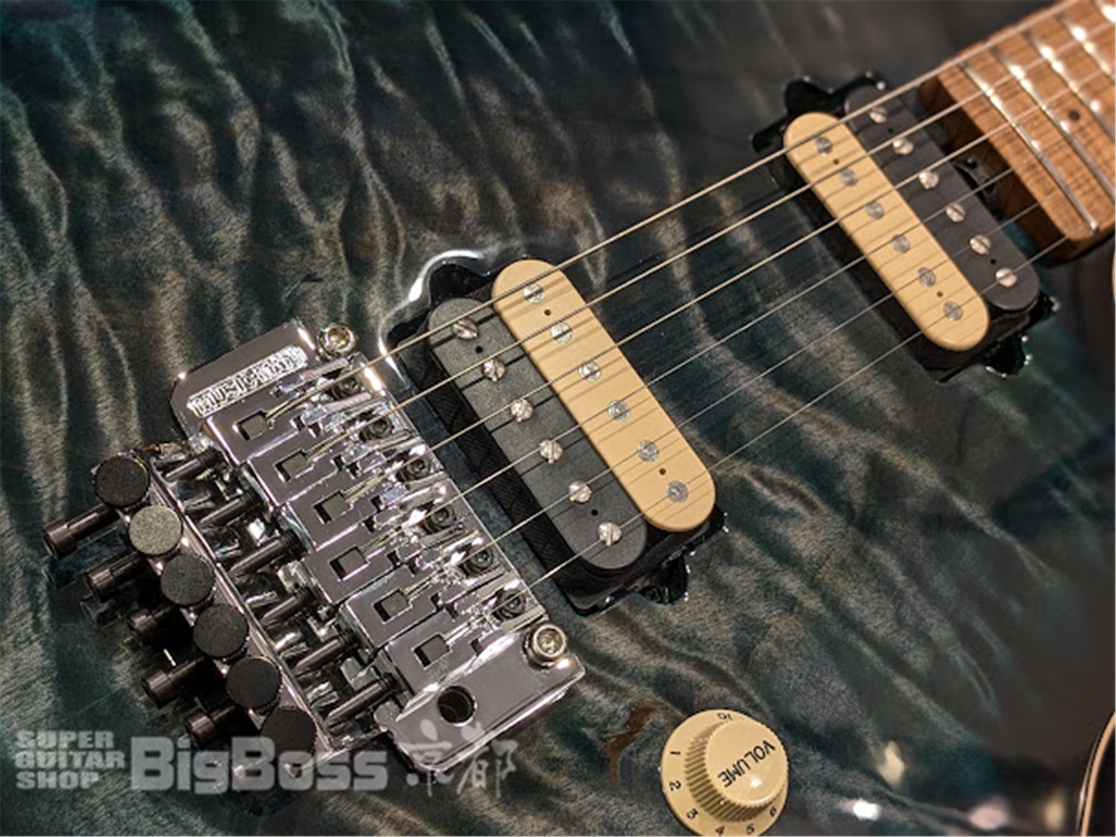 【即納可能】MUSIC MAN (ミュージックマン) Axis Yucatan Blue Quilt 京都店