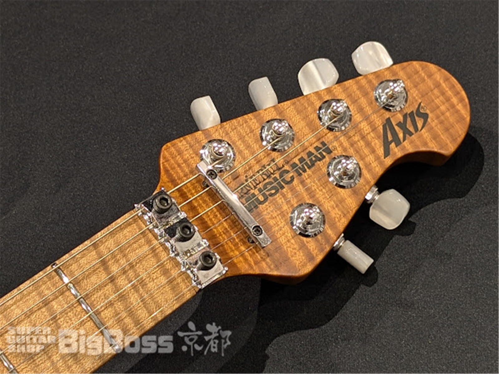 【即納可能】MUSIC MAN (ミュージックマン) Axis Yucatan Blue Quilt 京都店