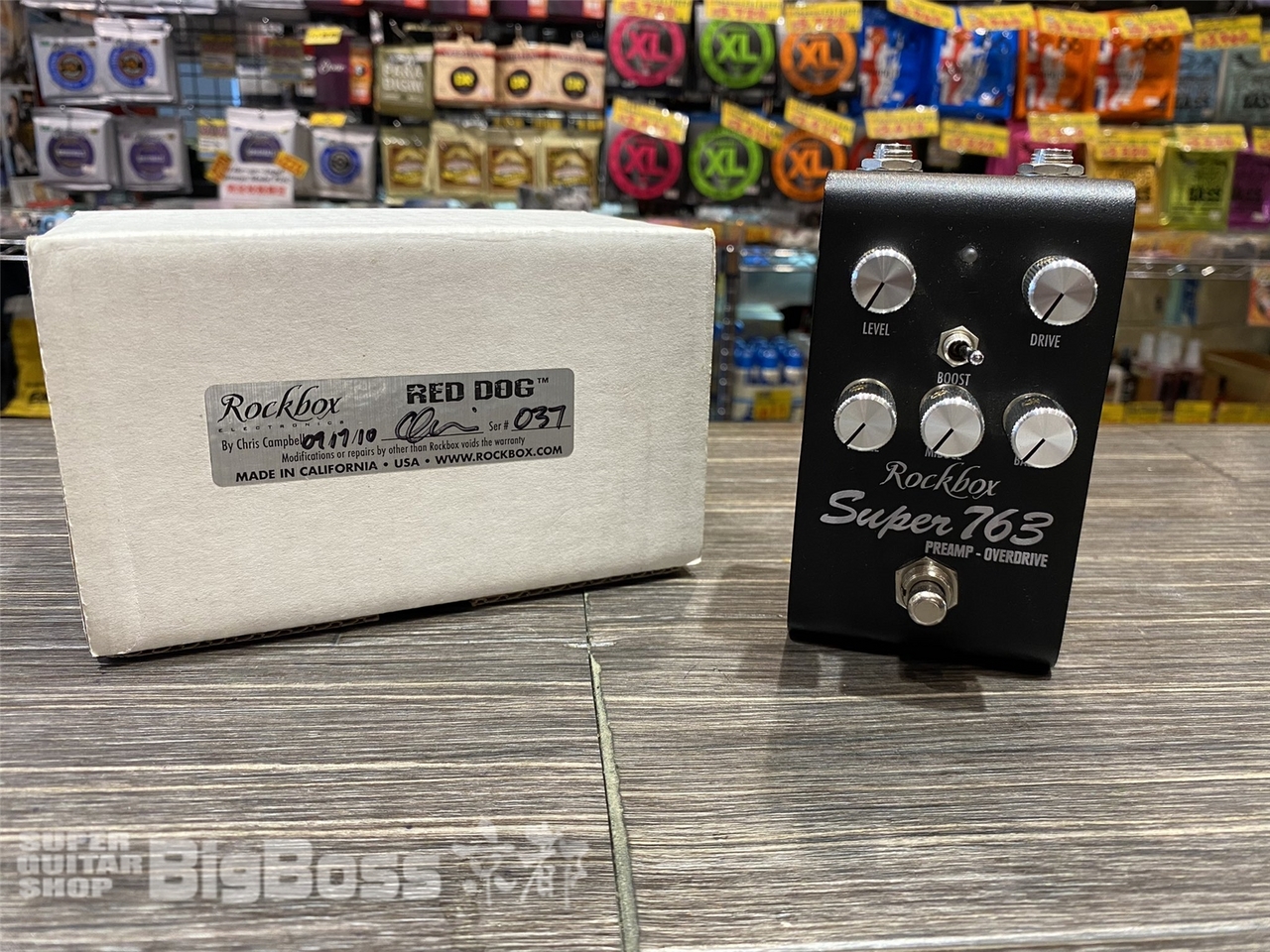 【即納可能】Rockbox Electronics(ロックボックスエレクトロニクス) Super 763 京都店【中古・アウトレット タイムセール開催中】