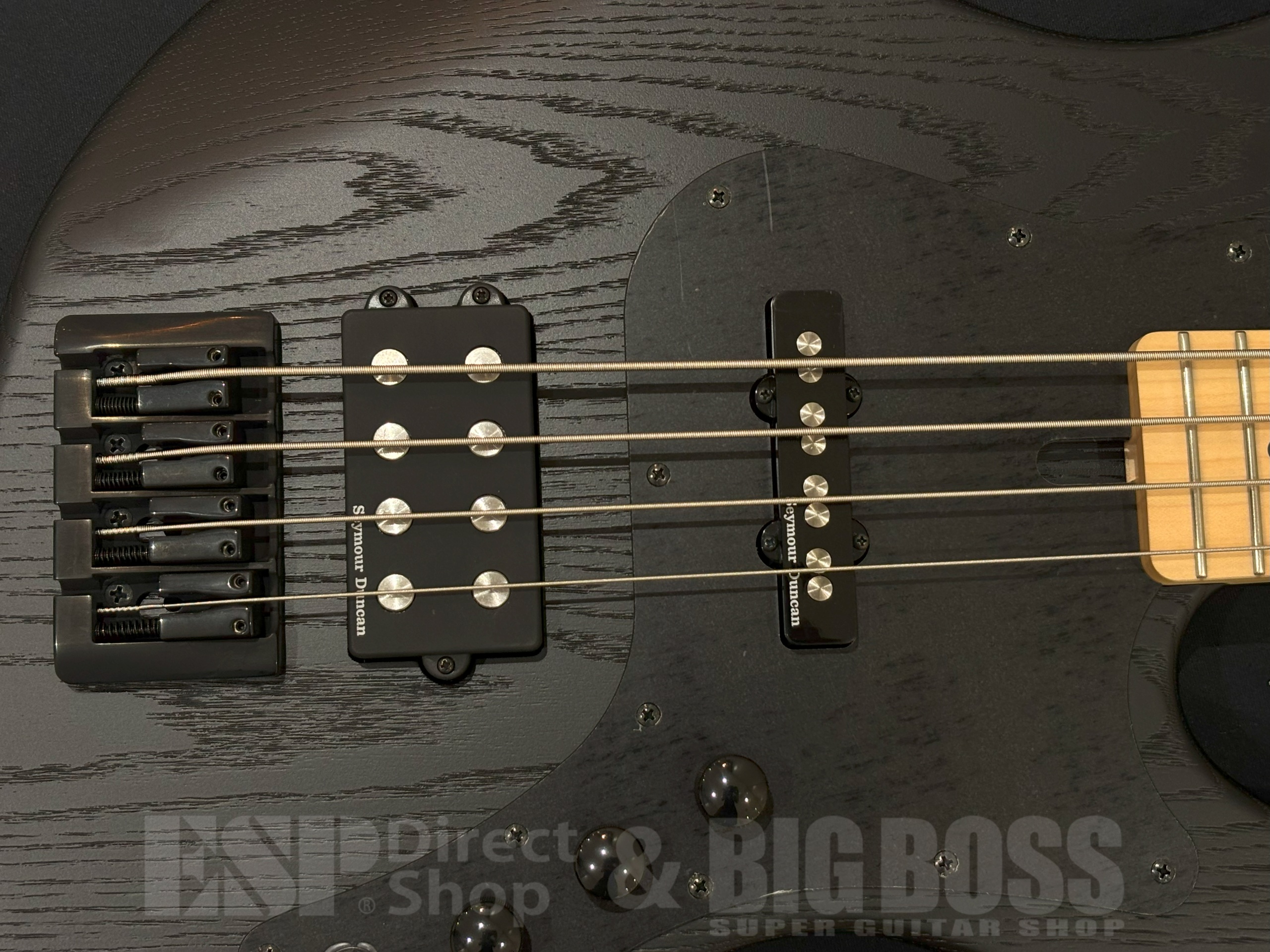 フジゲン ベース 即納可能】FUJIGEN(フジゲン) JMJ2B-ASH-M / Open Pore Black