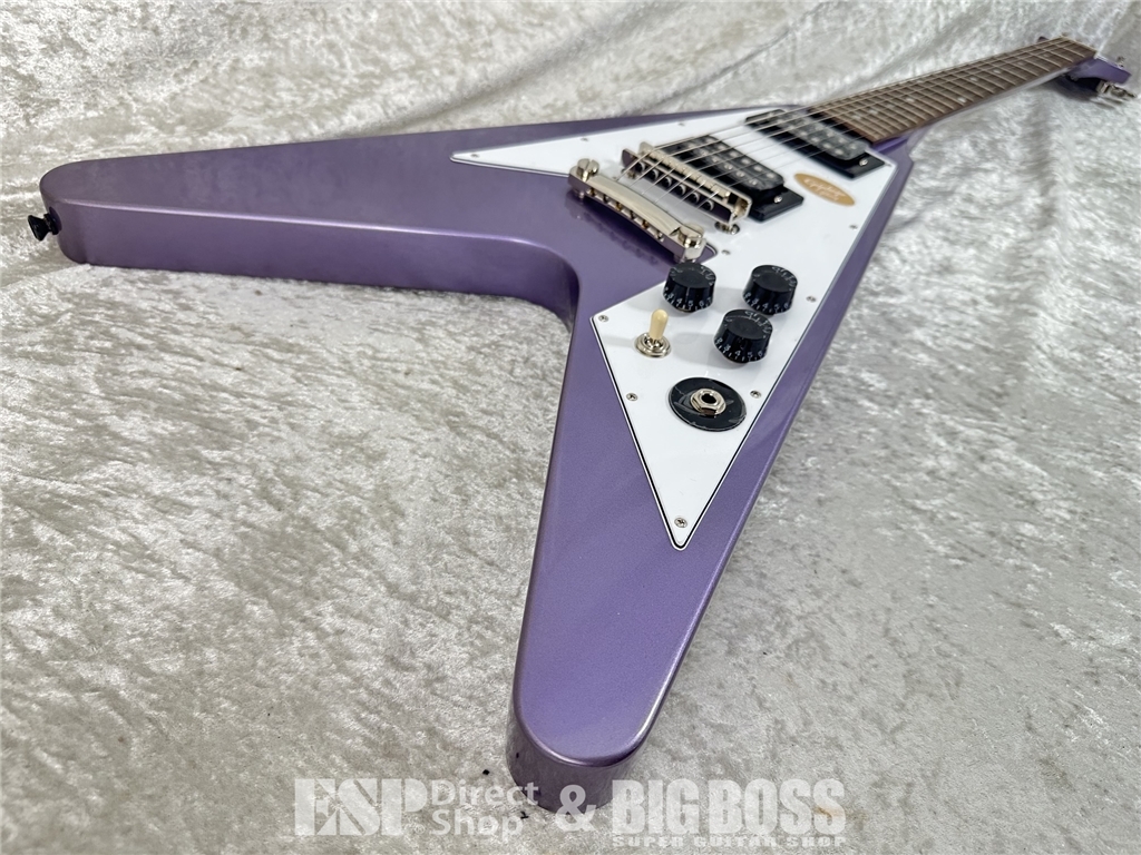 【即納可能】 Epiphone( エピフォン ) Kirk Hammett 1979 Flying V (Purple Metallic) お茶の水駅前店(東京) - 4