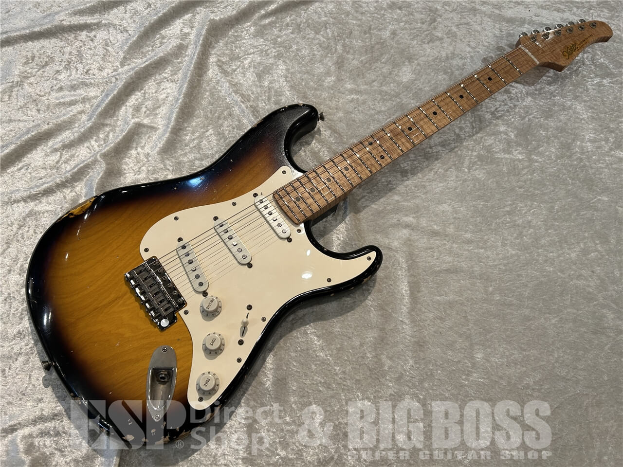 【即納可能】Xotic（エキゾチック）XSC-1 / 2 Tone Burst Medium Aged (Lacquer) 仙台店
