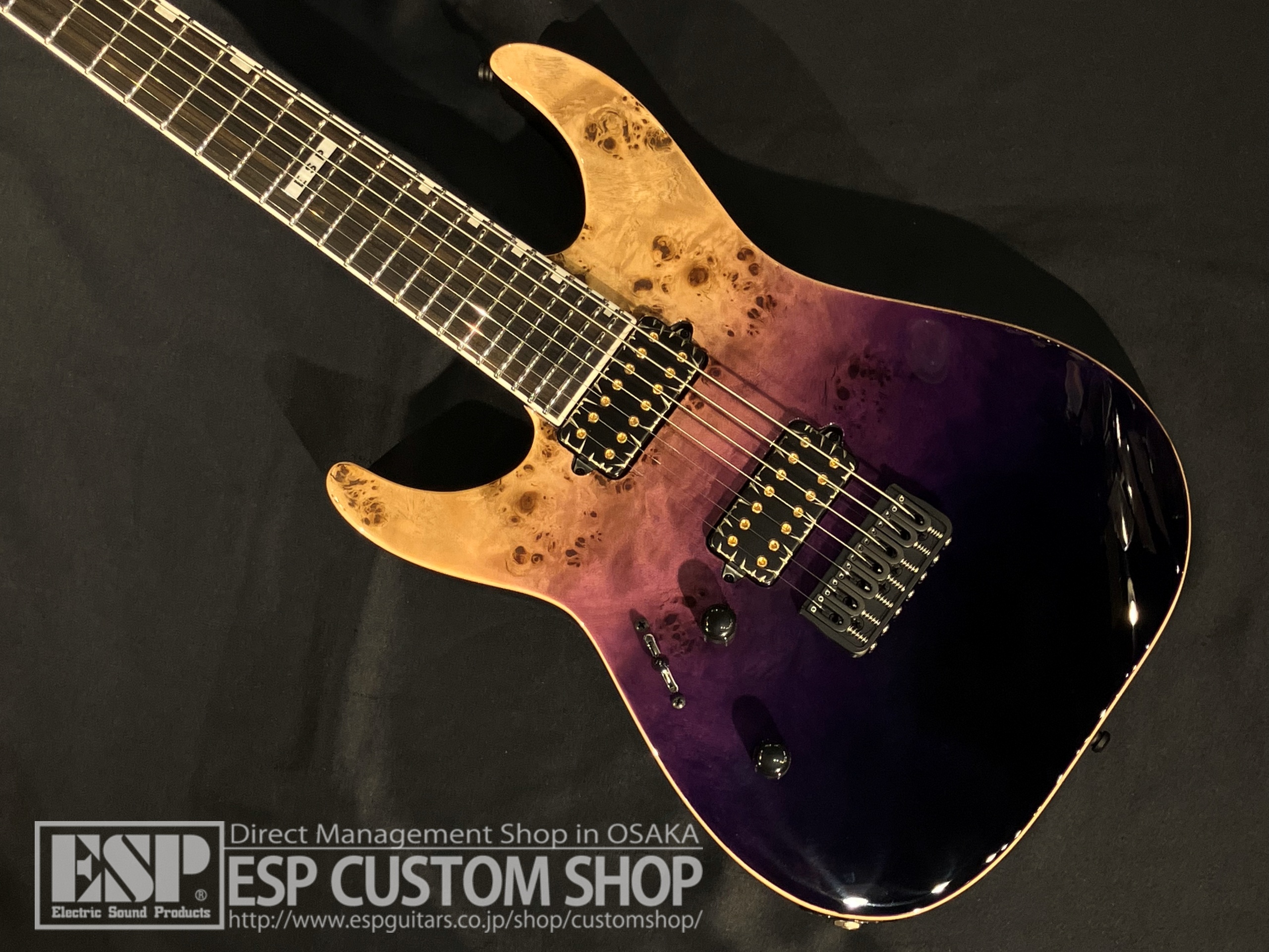 【即納可能】E-II(イーツー) M-II 7st NT HS BM L/H (エムツー) / Purple Natural Fade 大阪店