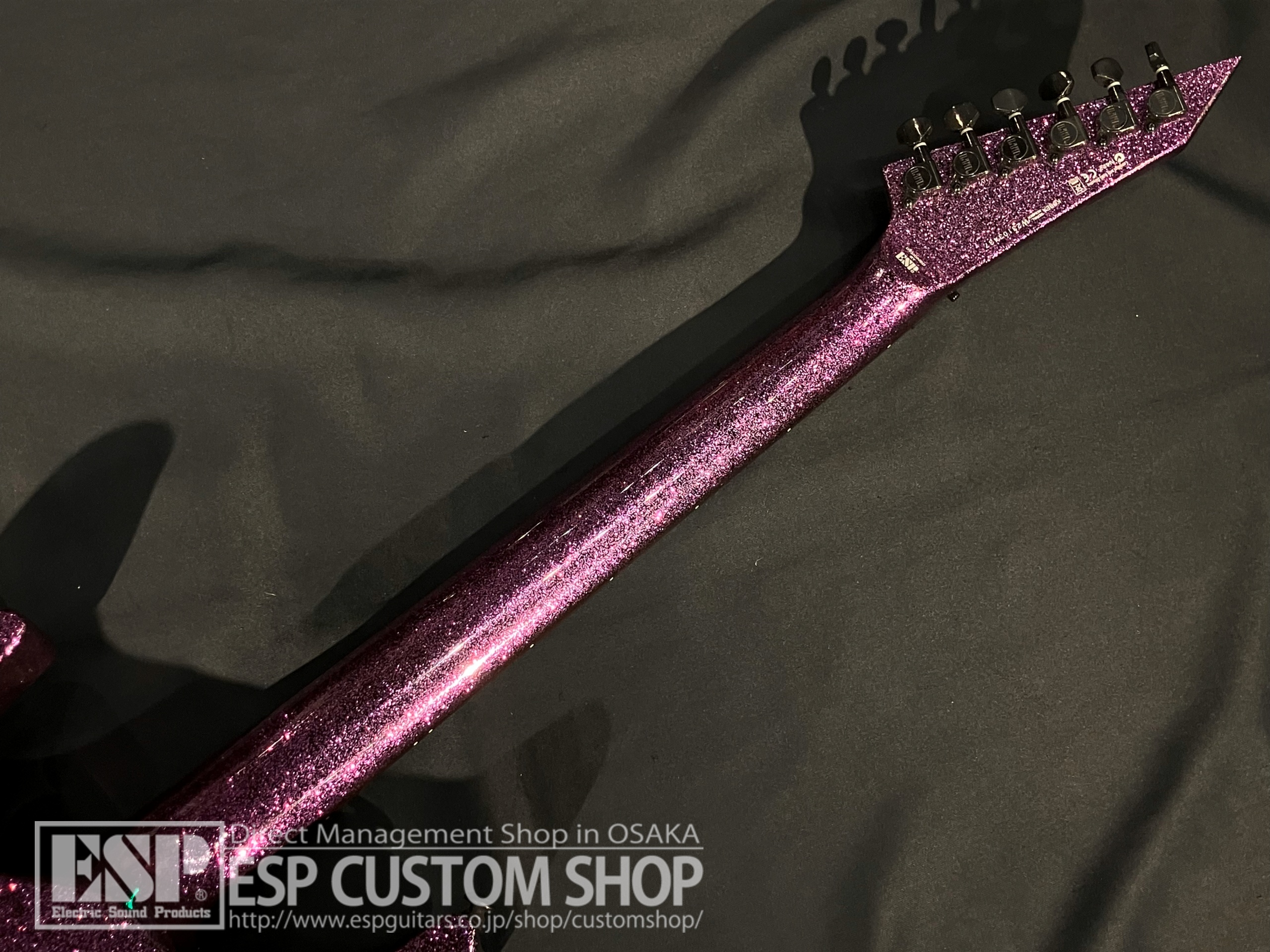 【即納可能】LTD（エルティーディー）KH-602 / Purple Sparkle (METALLICA Kirk Hammettモデル) 大阪店