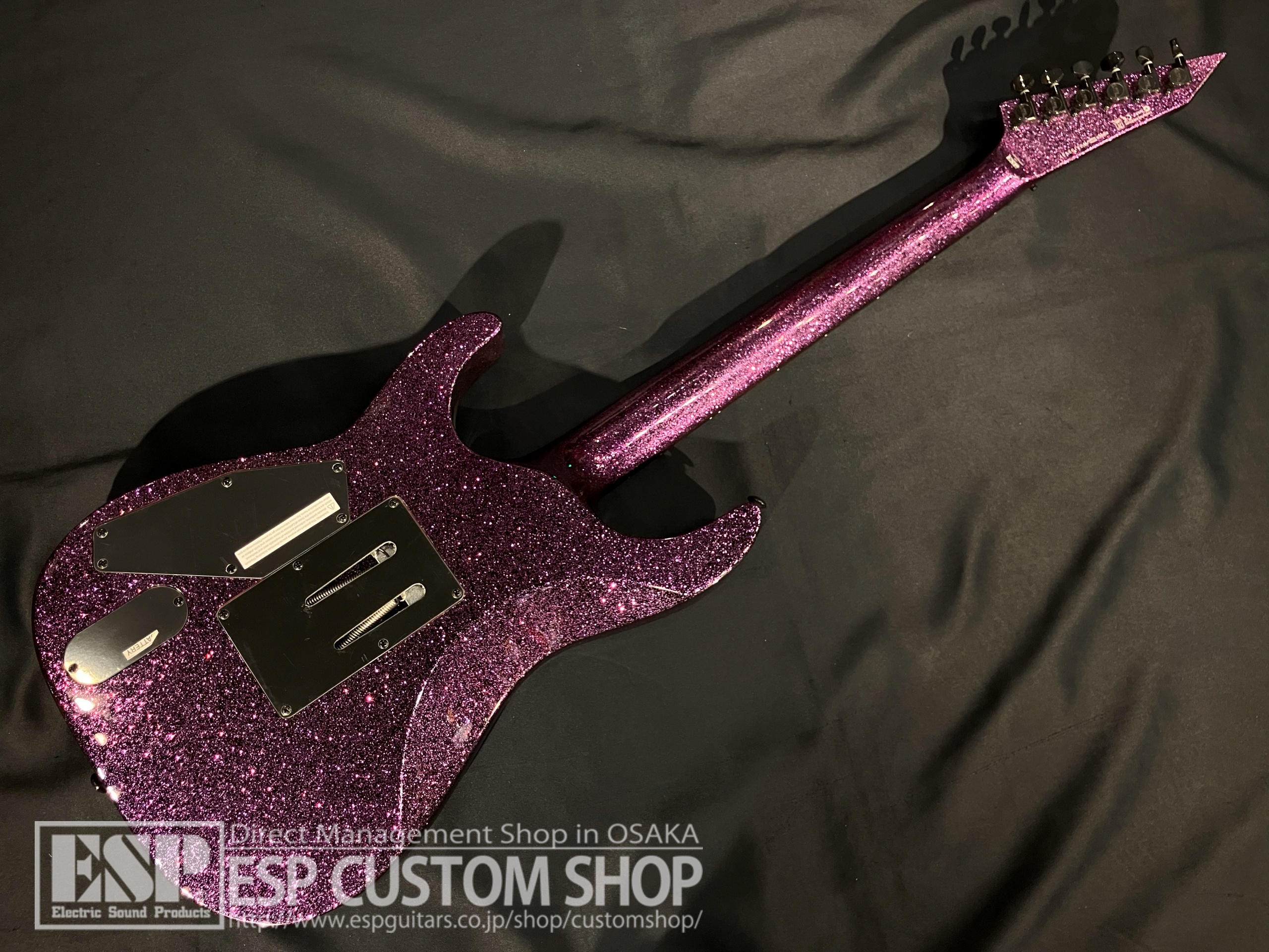 【即納可能】LTD（エルティーディー）KH-602 / Purple Sparkle (METALLICA Kirk Hammettモデル) 大阪店