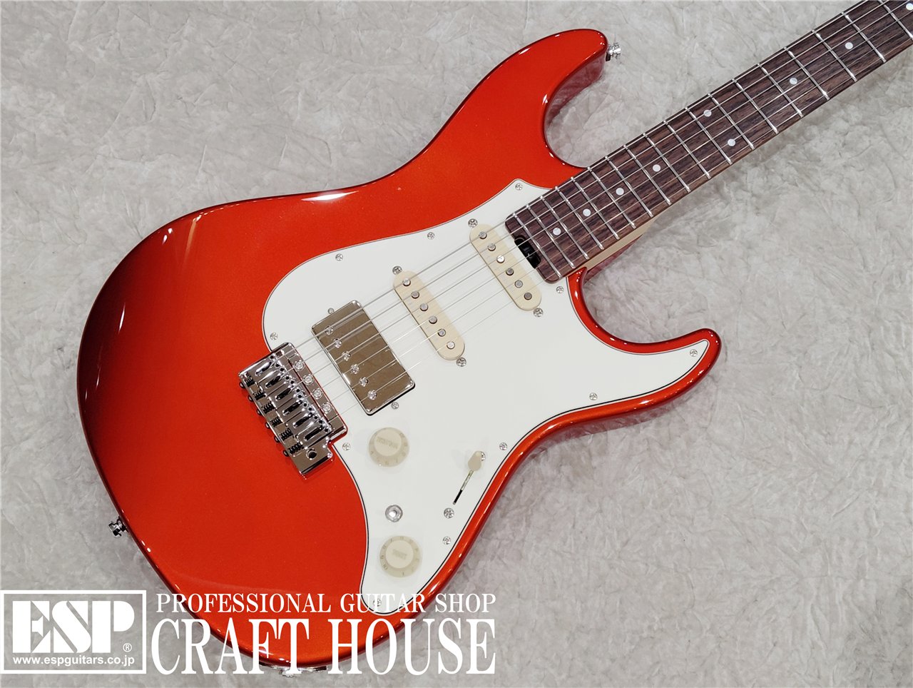 即納可能】ESP / SNAPPER-AL / Vintage Candy Red 渋谷店