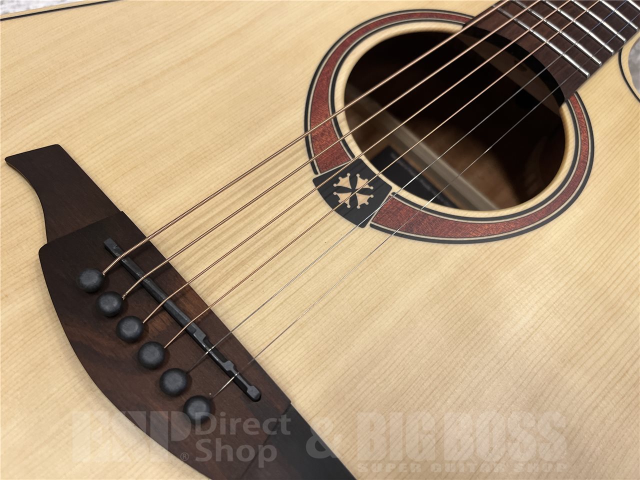 【即納可能】LAG Guitars(ラグギターズ)T70DCE(Natural) 名古屋店