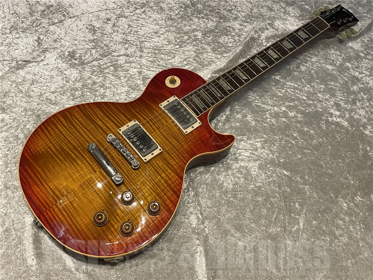 【中古品/即納可能】Gibson LES PAUL 60 FLAM TOP REISSUE(Heritage Cherry Sunburst) 広島店