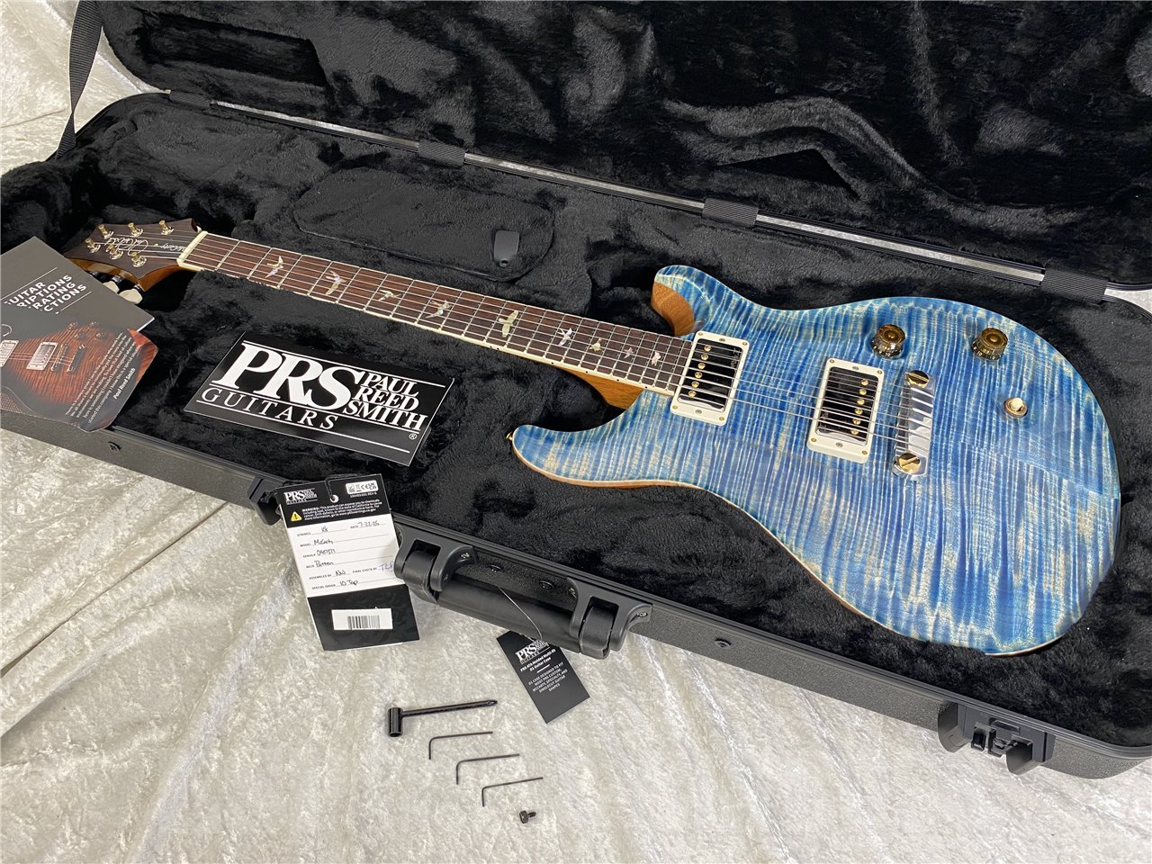 【即納可能】Paul Reed Smith(ポールリードスミス/PRS) McCarty 10Top / Faded Blue Jean (2025年製 S/N0407377)