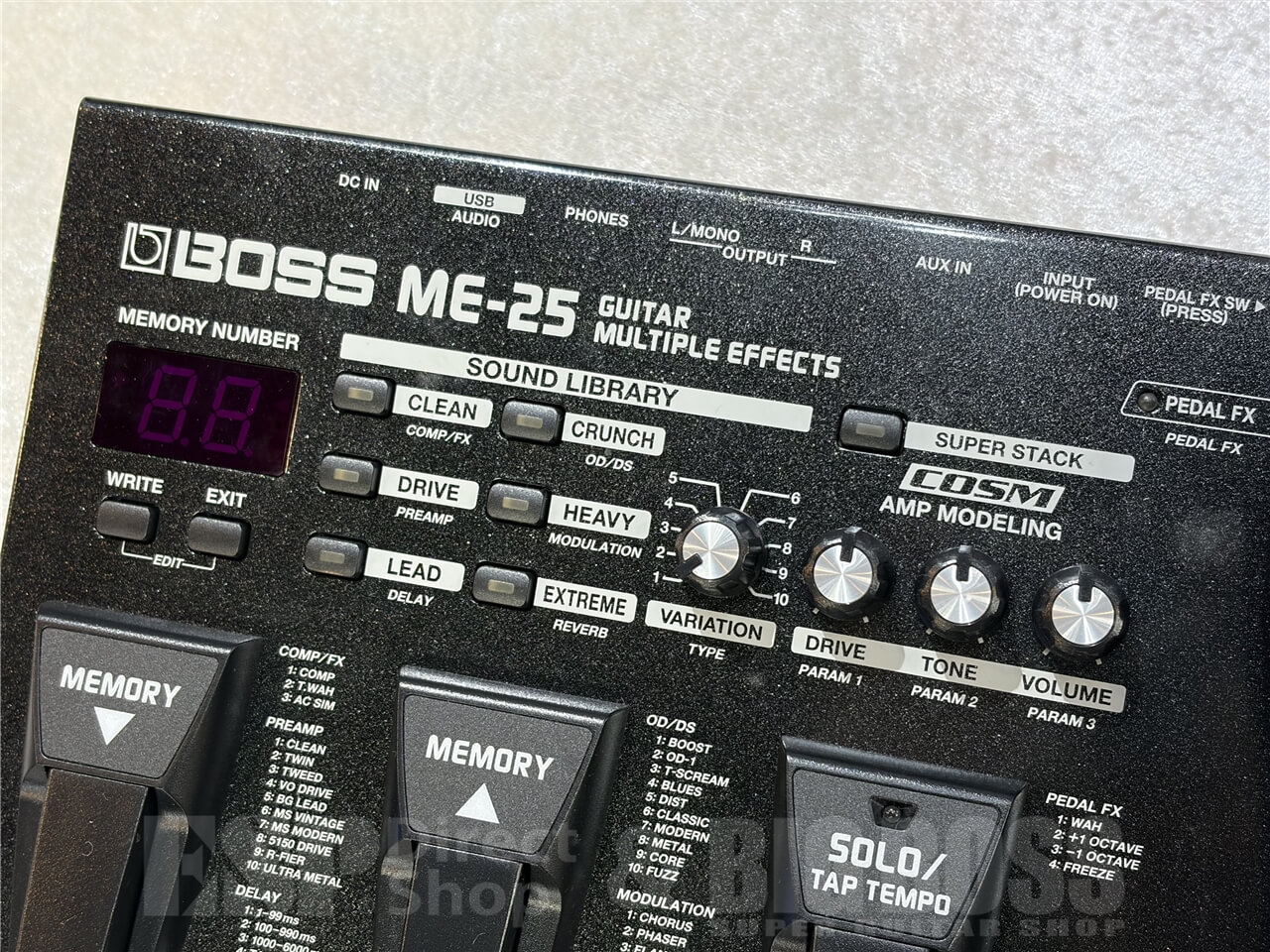 【即納可能/お客様委託中古品】BOSS(ボス) ME-25 (ギター用マルチエフェクター) 札幌店 - 2