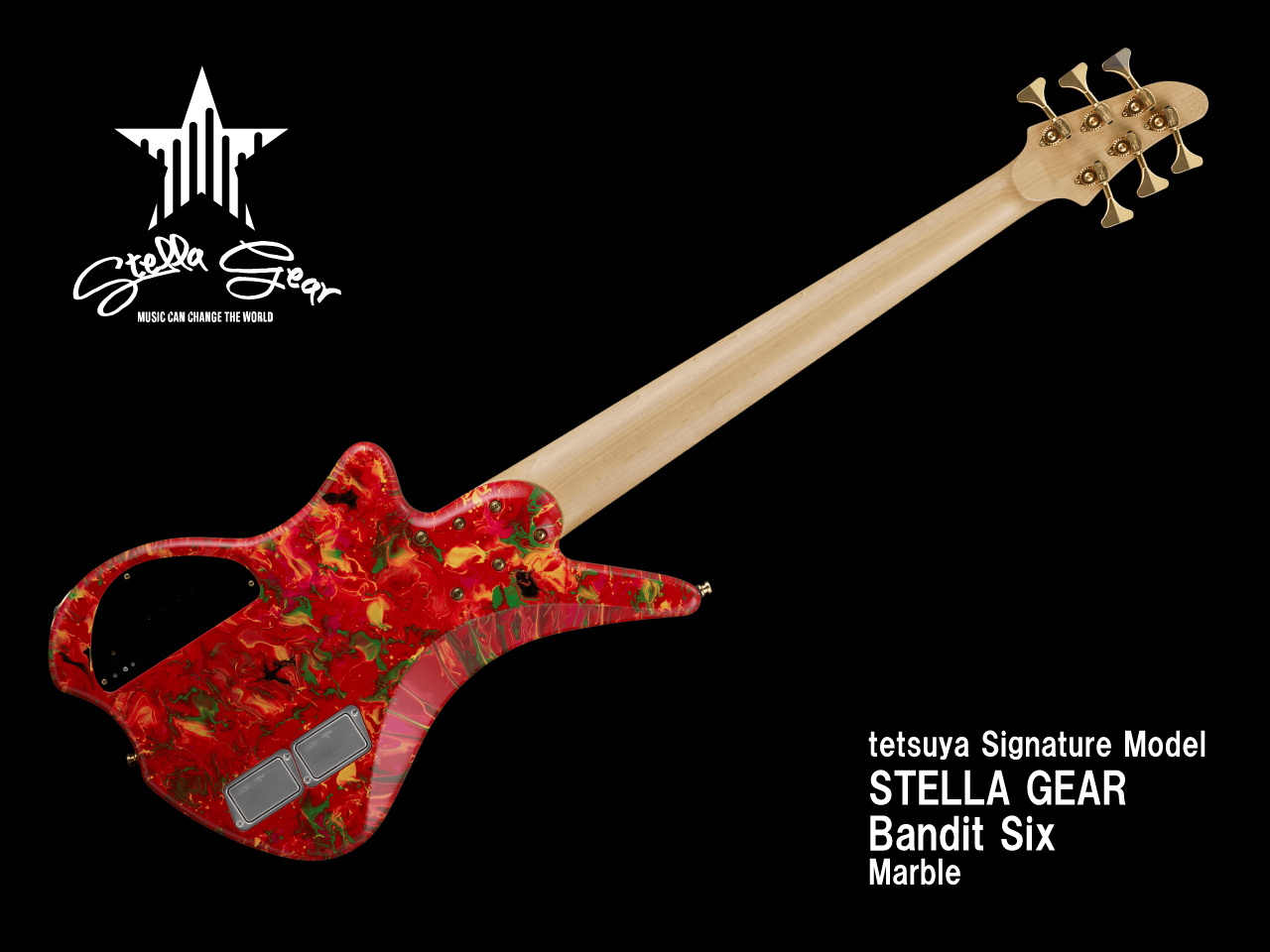 受注生産】STELLA GEAR(スレラギア) Bandit Six / Marble (L'Arc～en 