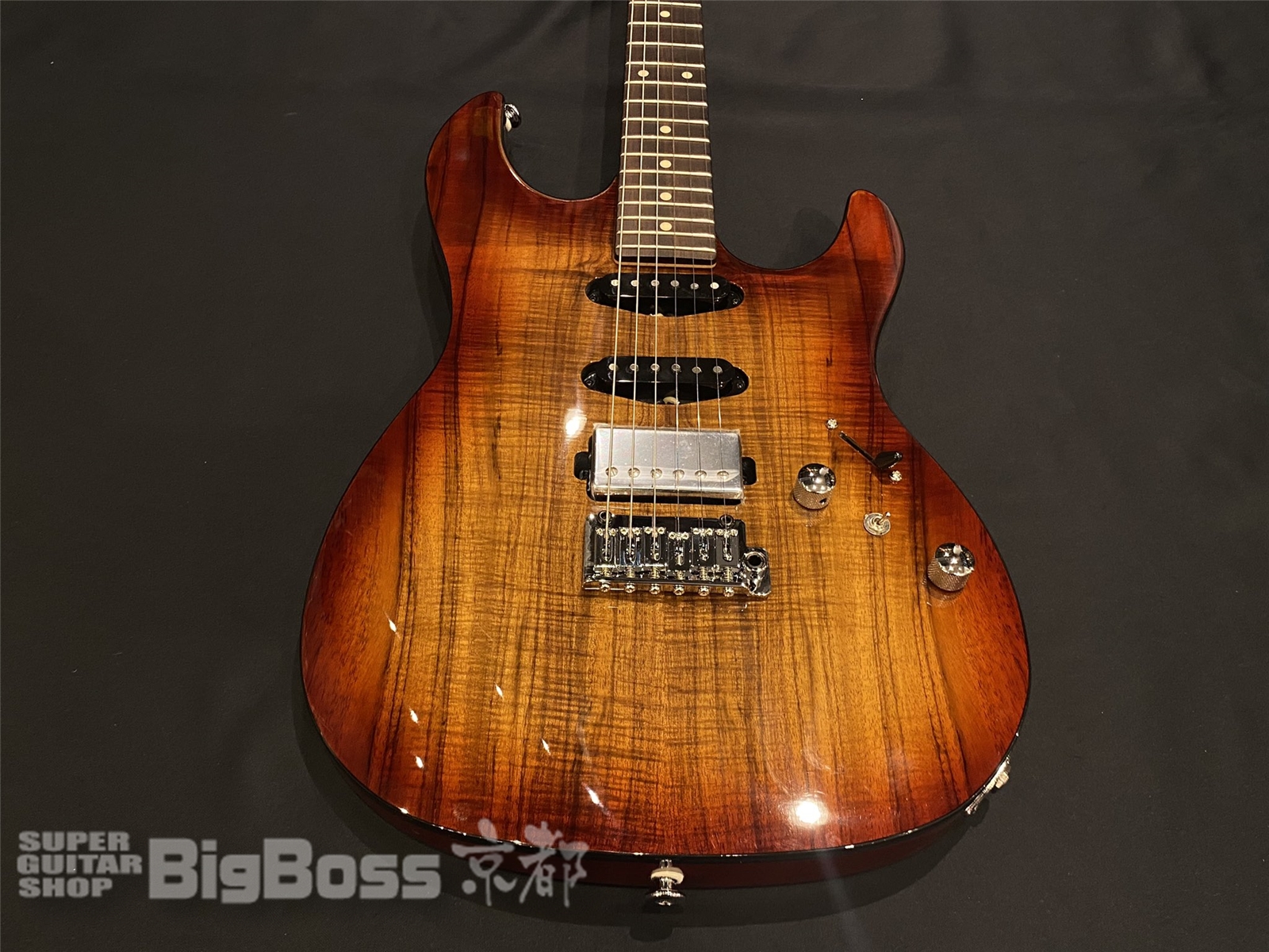 【SPOT MODEL/即納可能】FUJIGEN(フジゲン) JOS2-DU-EW2-R / Koa Natural Burst 京都店