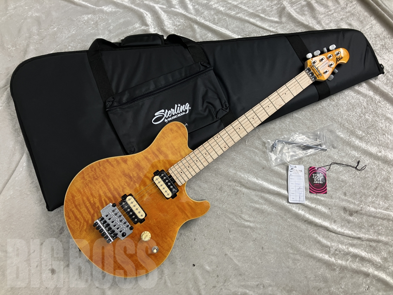 即納可能】Sterling by MUSICMAN(スターリン バイ ミュージックマン) AX40 / Transparent Gold ( SBMM  AX40-TGO-M ) 駅前店 - 【ESP直営】BIGBOSS オンラインマーケット(ギター＆ベース)