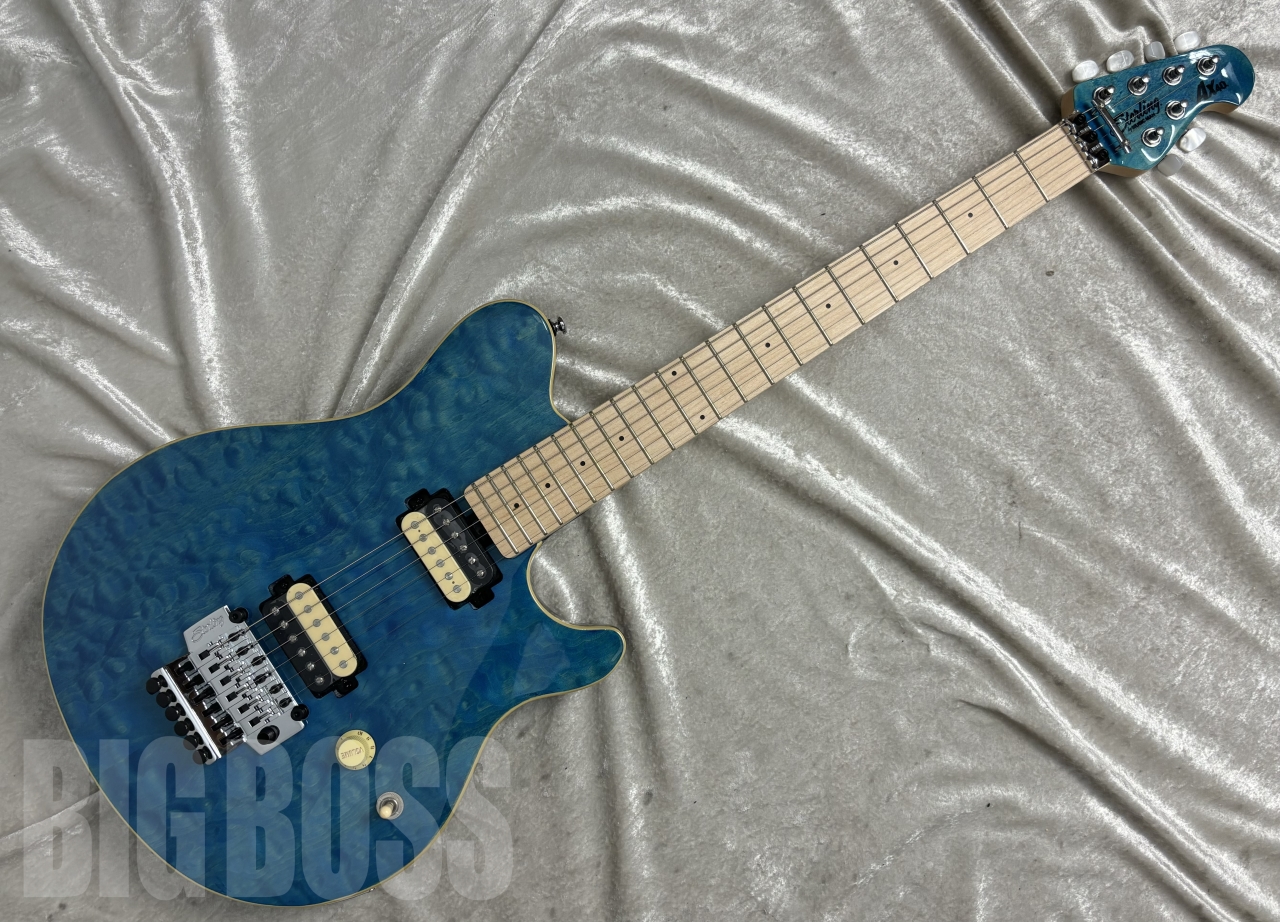 【即納可能】Sterling by MUSICMAN (スターリン バイ ミュージックマン) AX40 / Transparent Blue ( SBMM AX40-TBL-M ) 駅前店