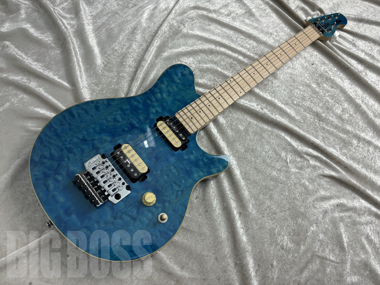 【即納可能】Sterling by MUSICMAN (スターリン バイ ミュージックマン) AX40 / Transparent Blue ( SBMM AX40-TBL-M ) 駅前店