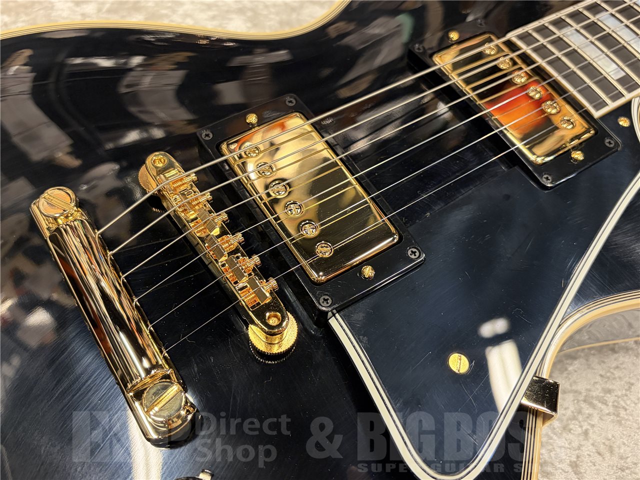 【即納可能】Gibson Custom Shop（ギブソンカスタムショップ）1957 Les Paul Custom Reissue 2-Pickup VOS（Ebony）　名古屋店