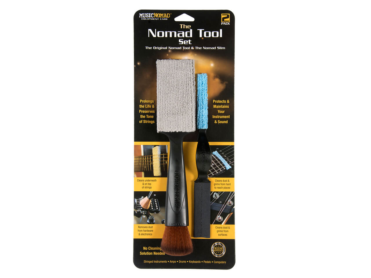 MUSIC NOMAD(ミュージックノマド) CLEANING TOOL MN204 (クリーニングツールセット)