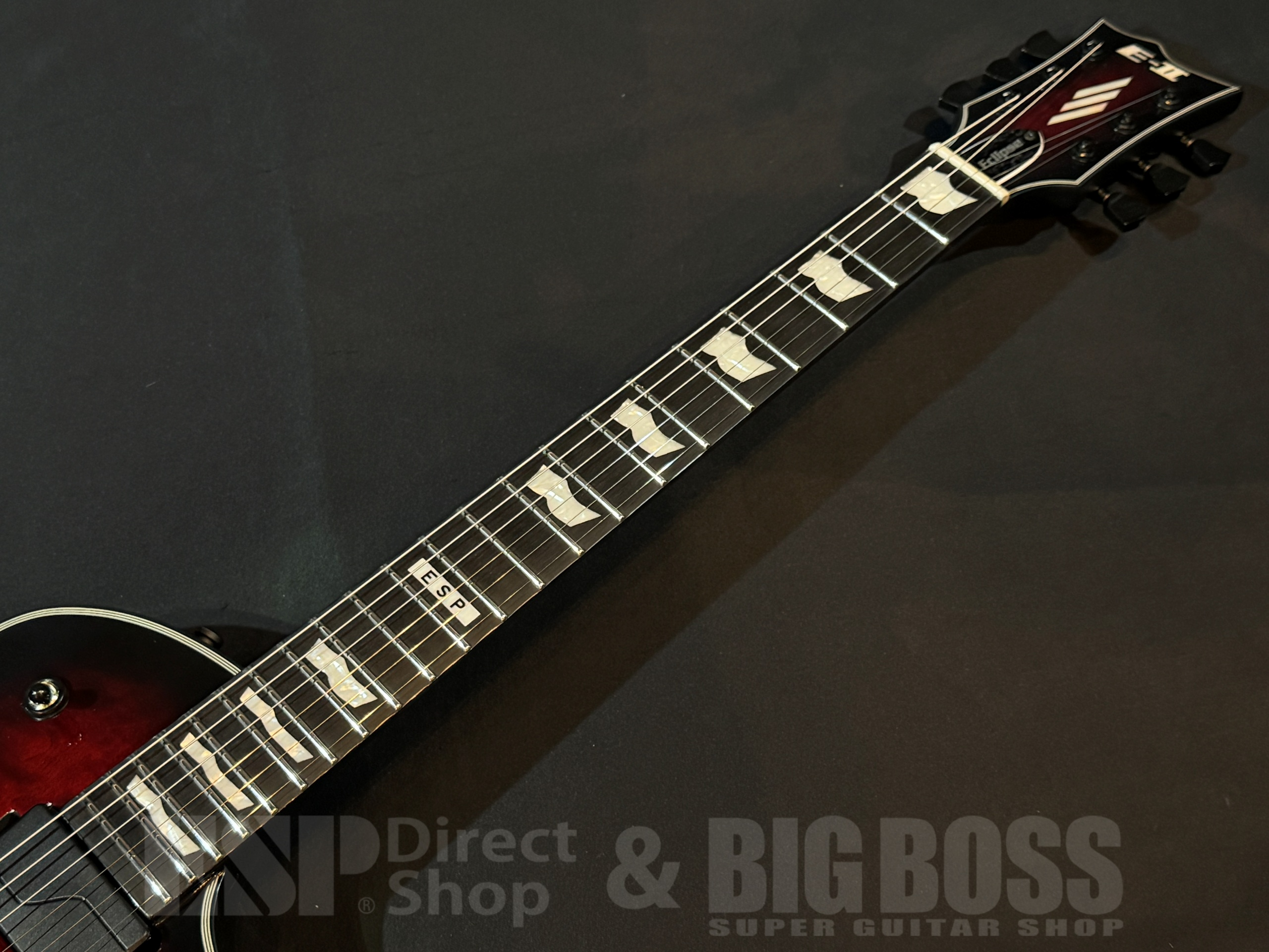 【即納可能】E-II(イーツー) EC QM FL  / See Thru Black Cherry Sunburst 大阪店 - 4